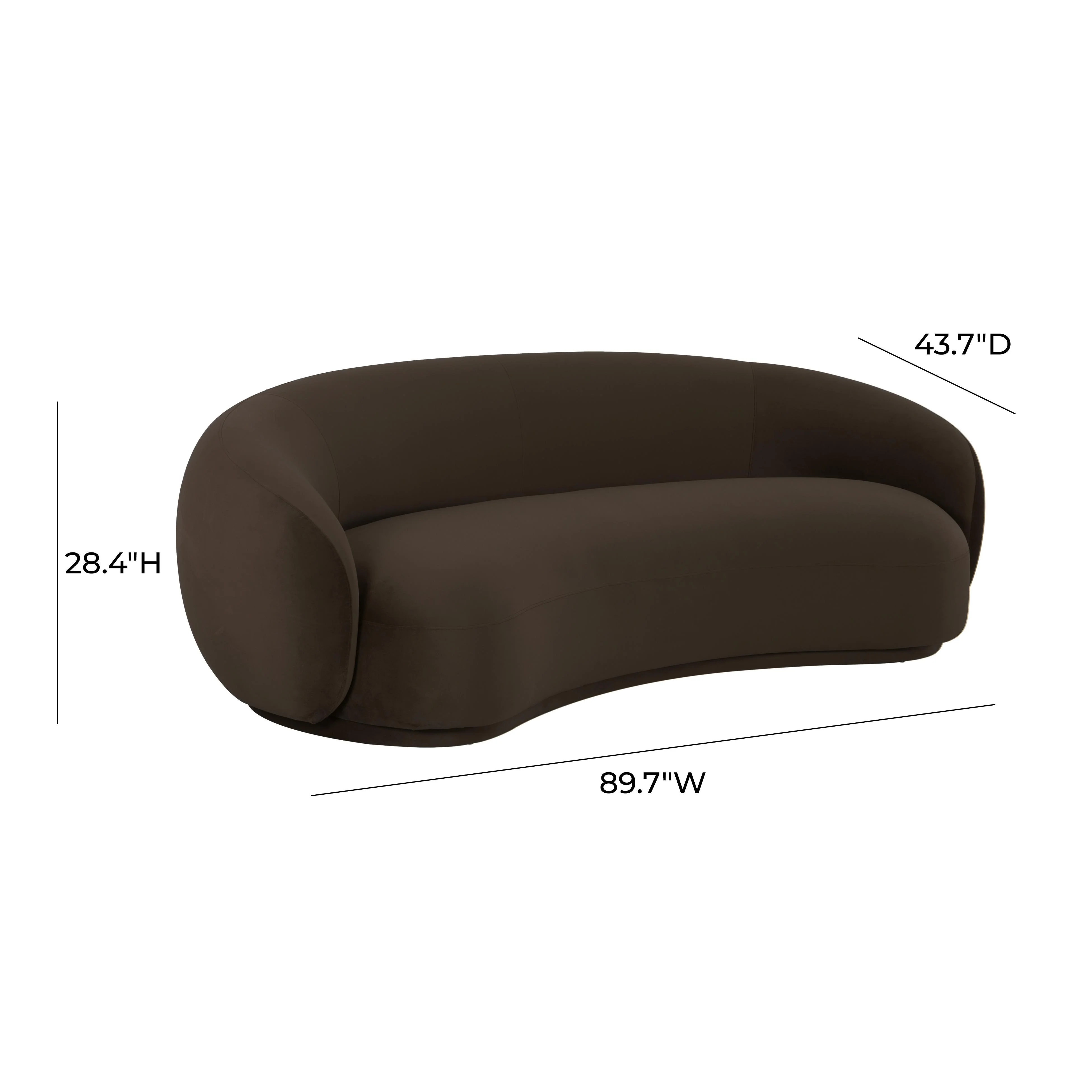 Kendall 90" Performance Velvet Sofa - Image 30