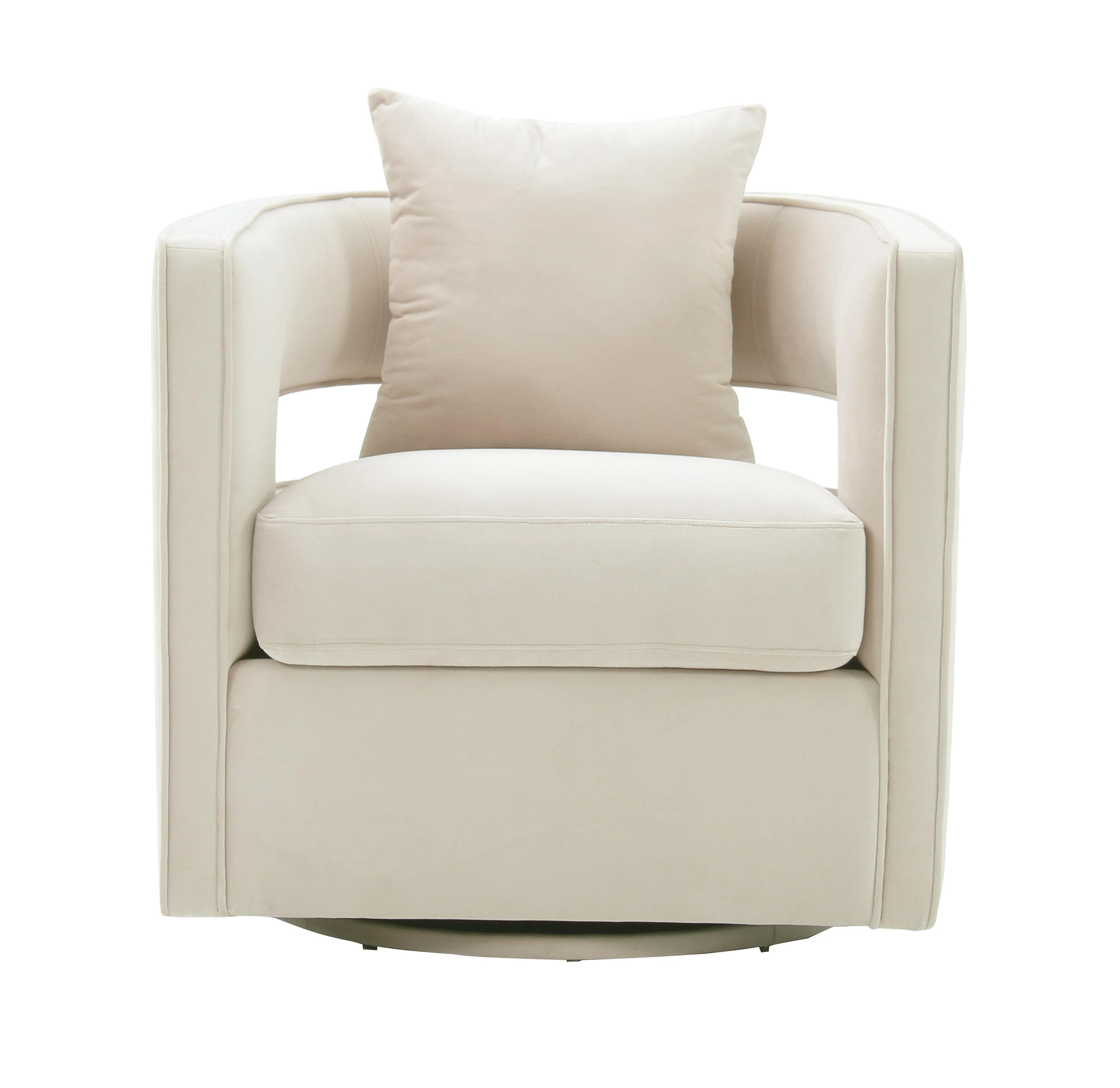 Kennedy Performance Velvet Swivel Accent Chair - Image 31