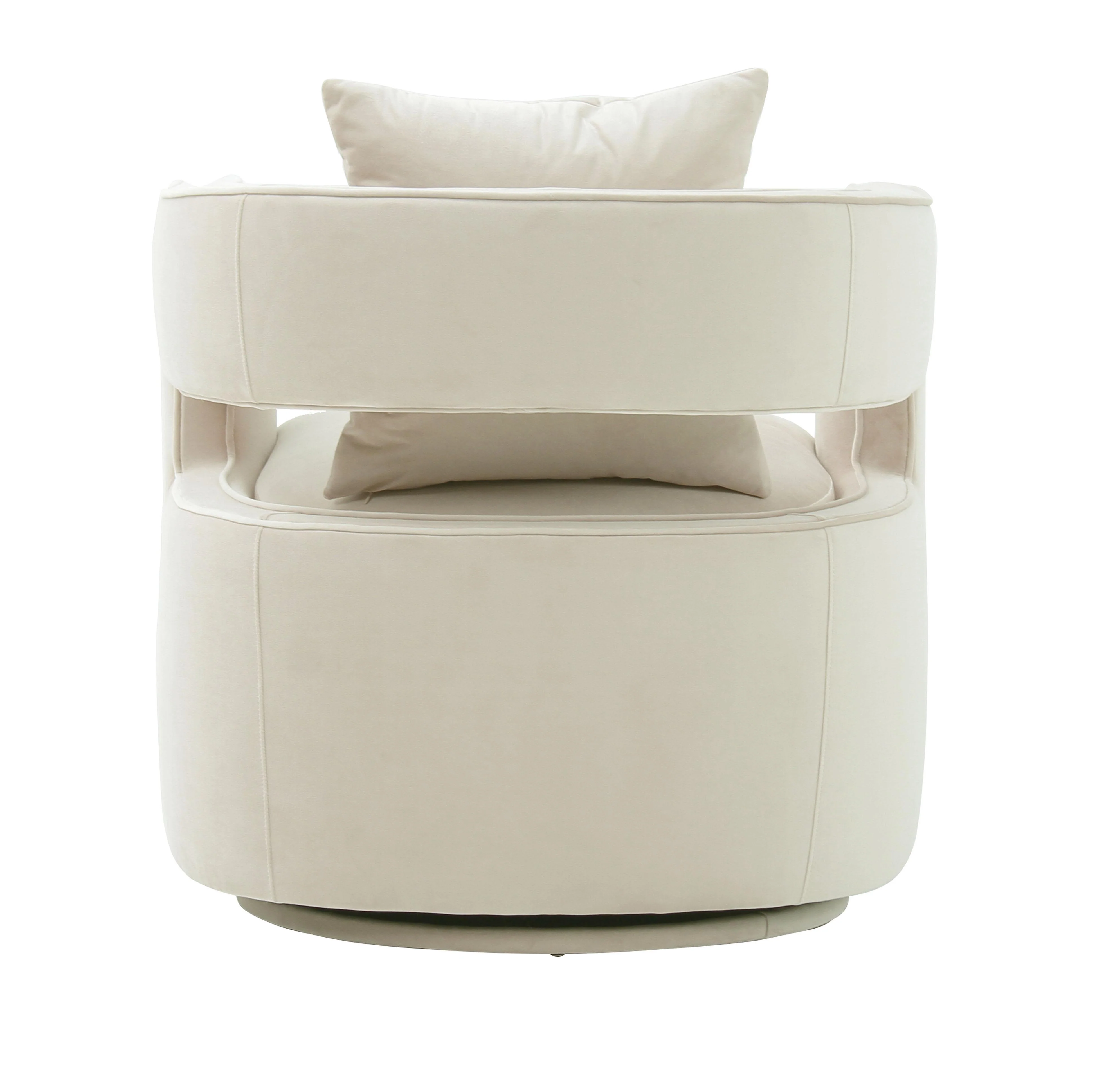 Kennedy Performance Velvet Swivel Accent Chair - Image 32