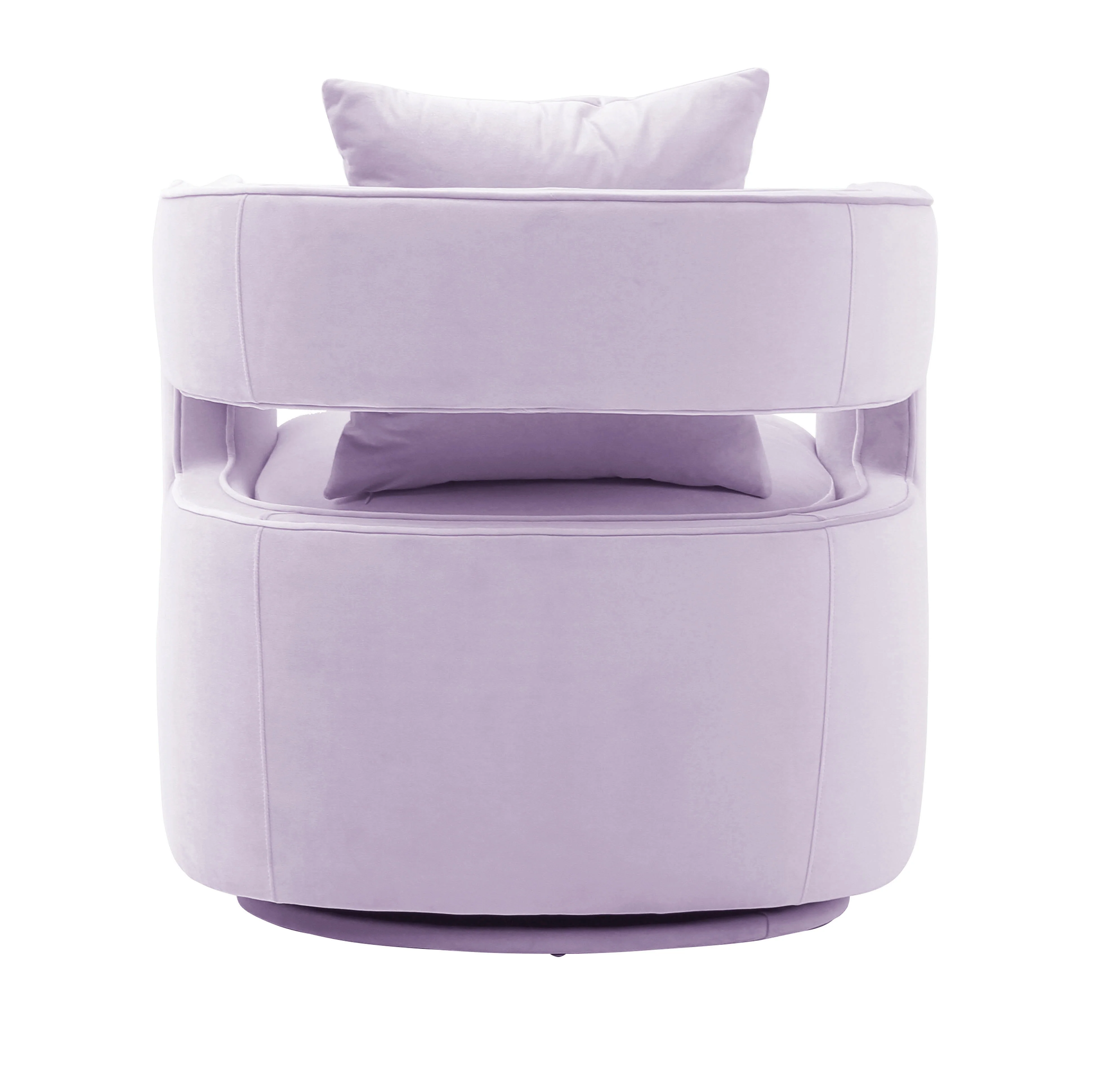 Kennedy Performance Velvet Swivel Accent Chair - Image 38