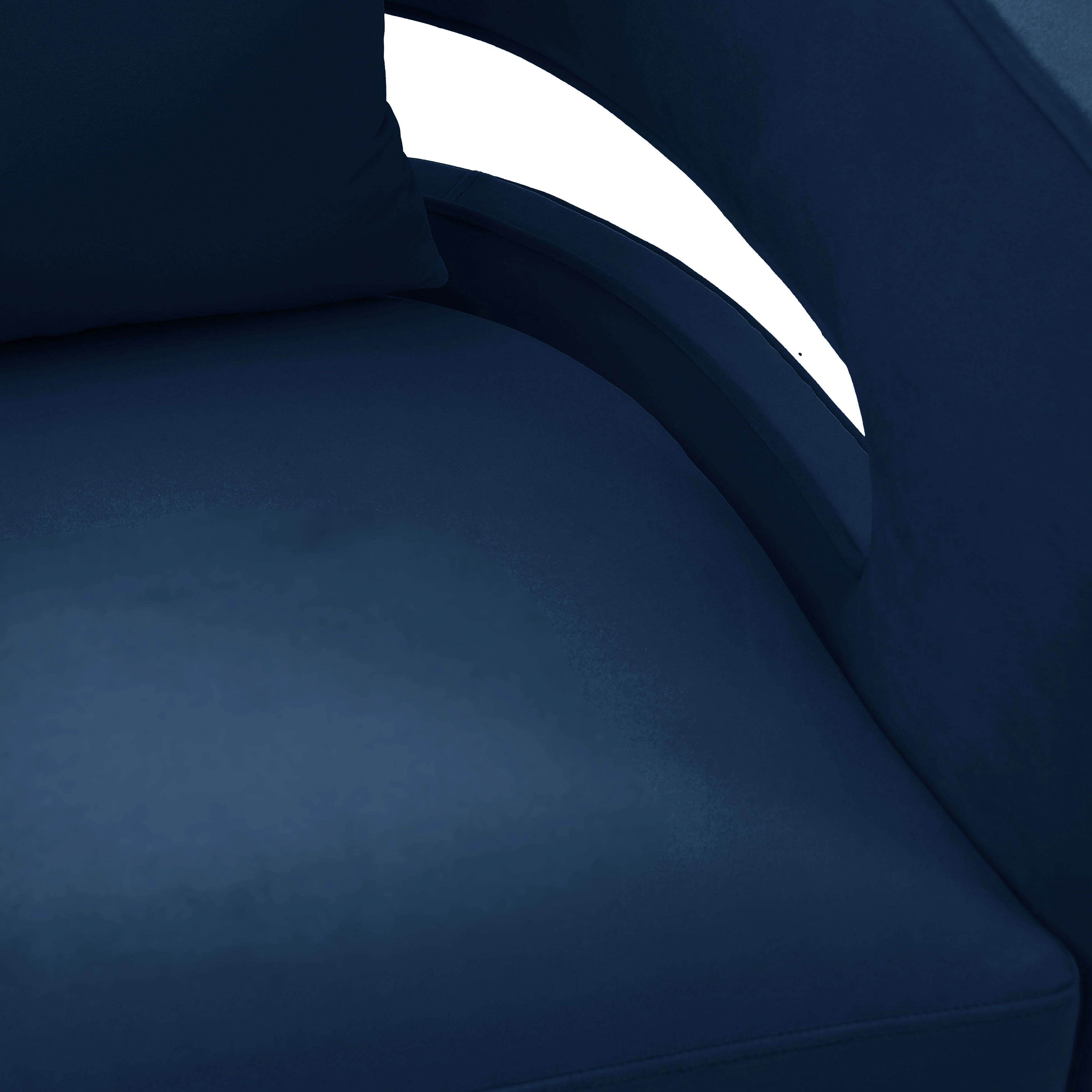 Kennedy Performance Velvet Swivel Accent Chair - Image 5