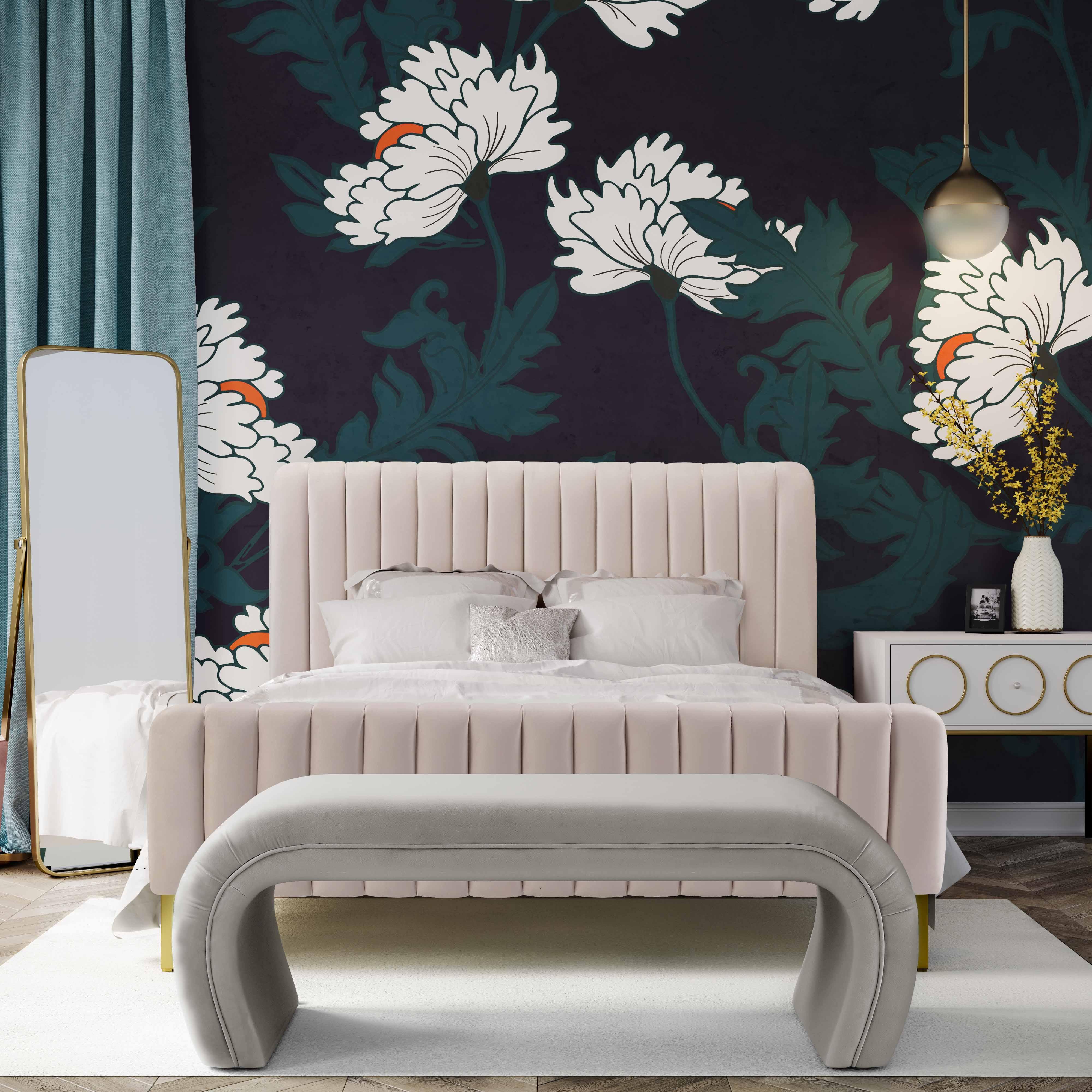 Kenya 48" Performance Velvet Bench - Image 21