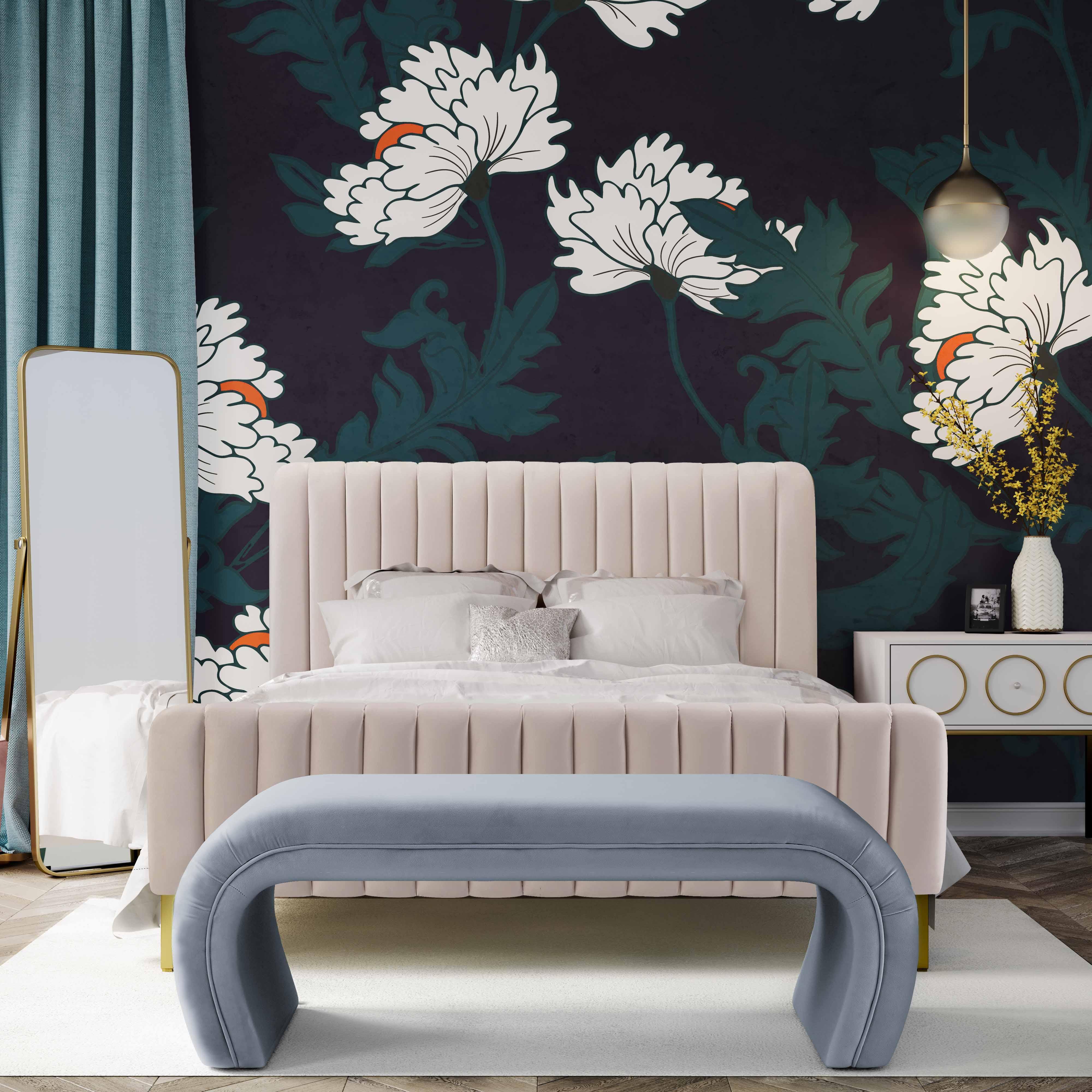 Kenya 48" Performance Velvet Bench - Image 24