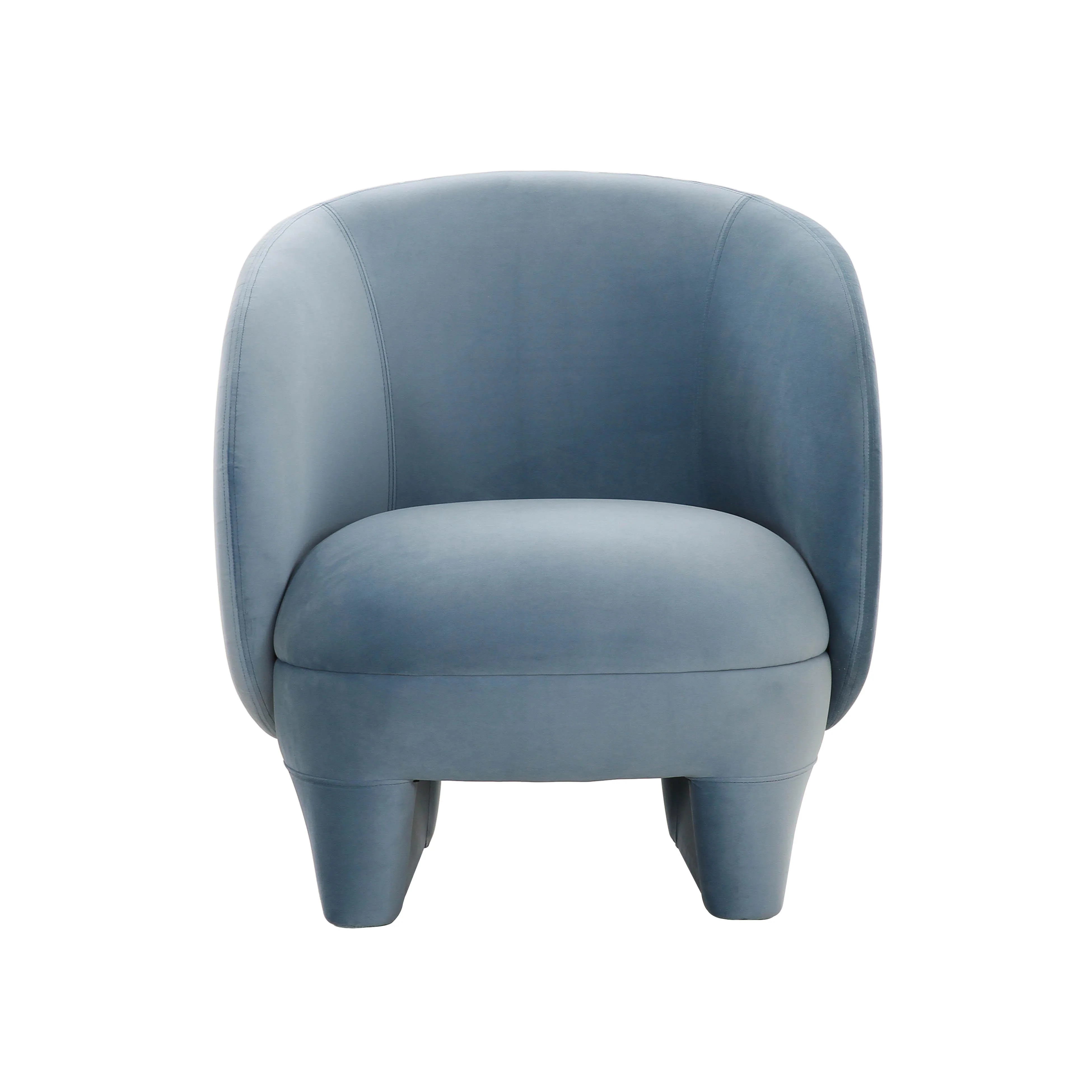 Kiki Performance Velvet Accent Chair - Image 3