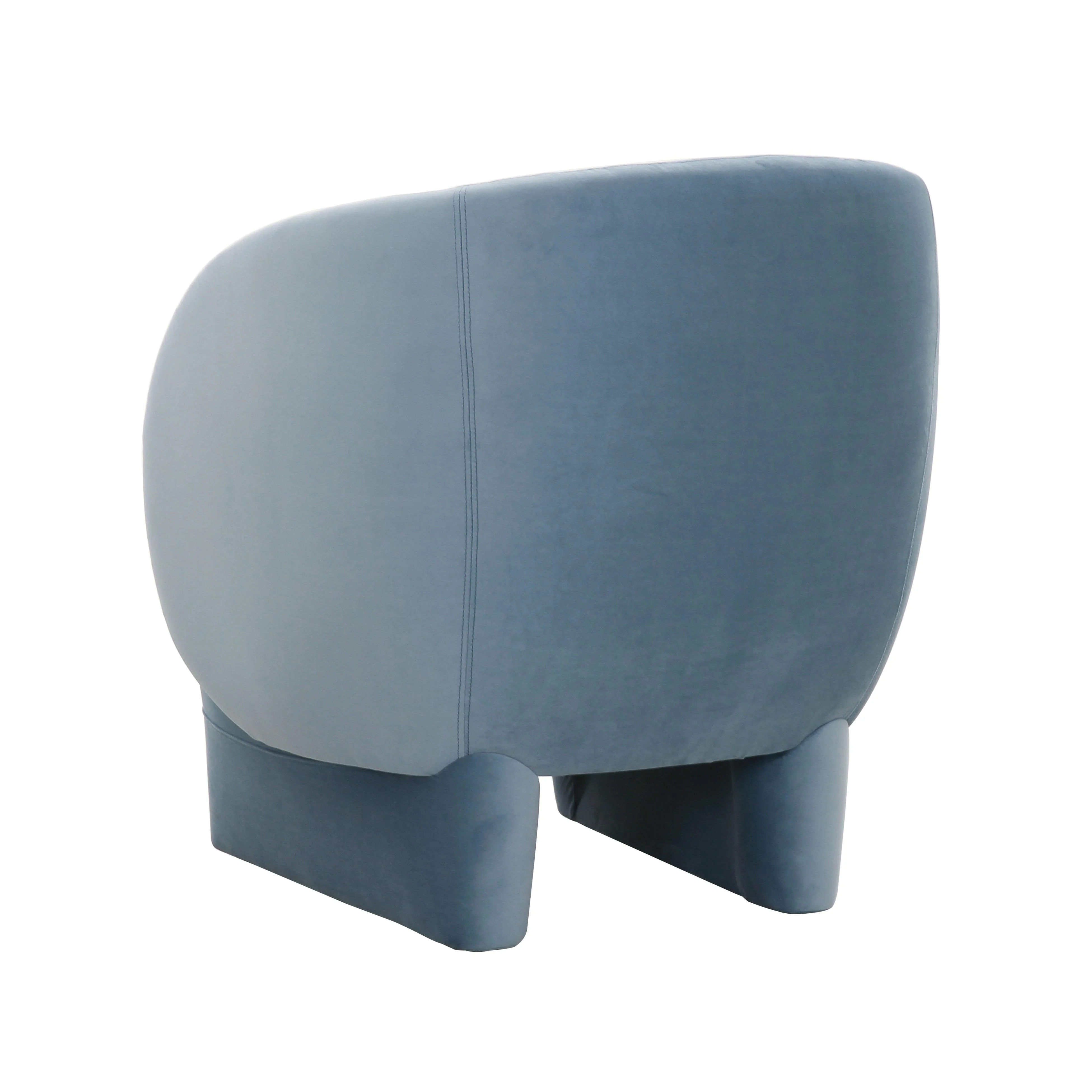 Kiki Performance Velvet Accent Chair - Image 4