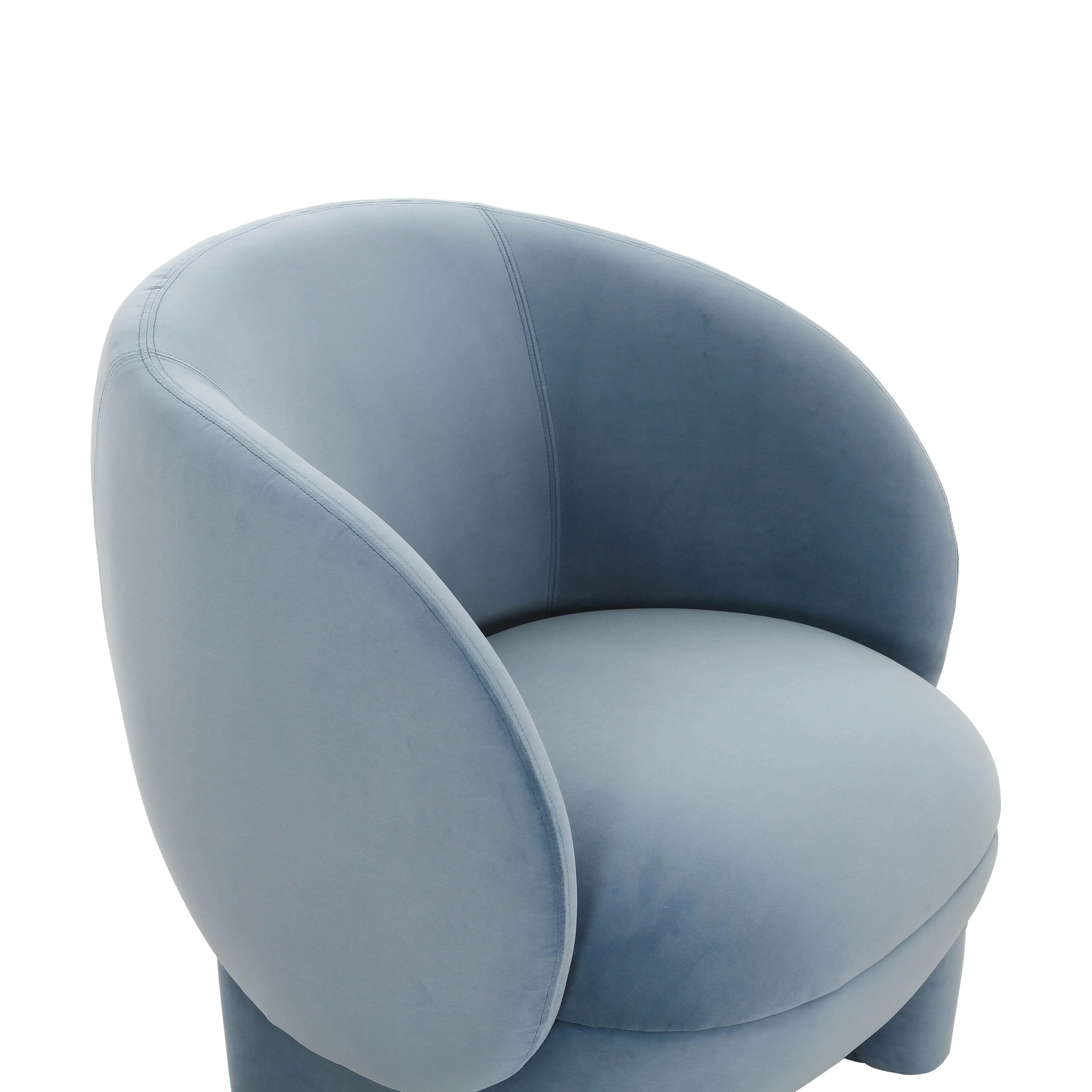 Kiki Performance Velvet Accent Chair - Image 5