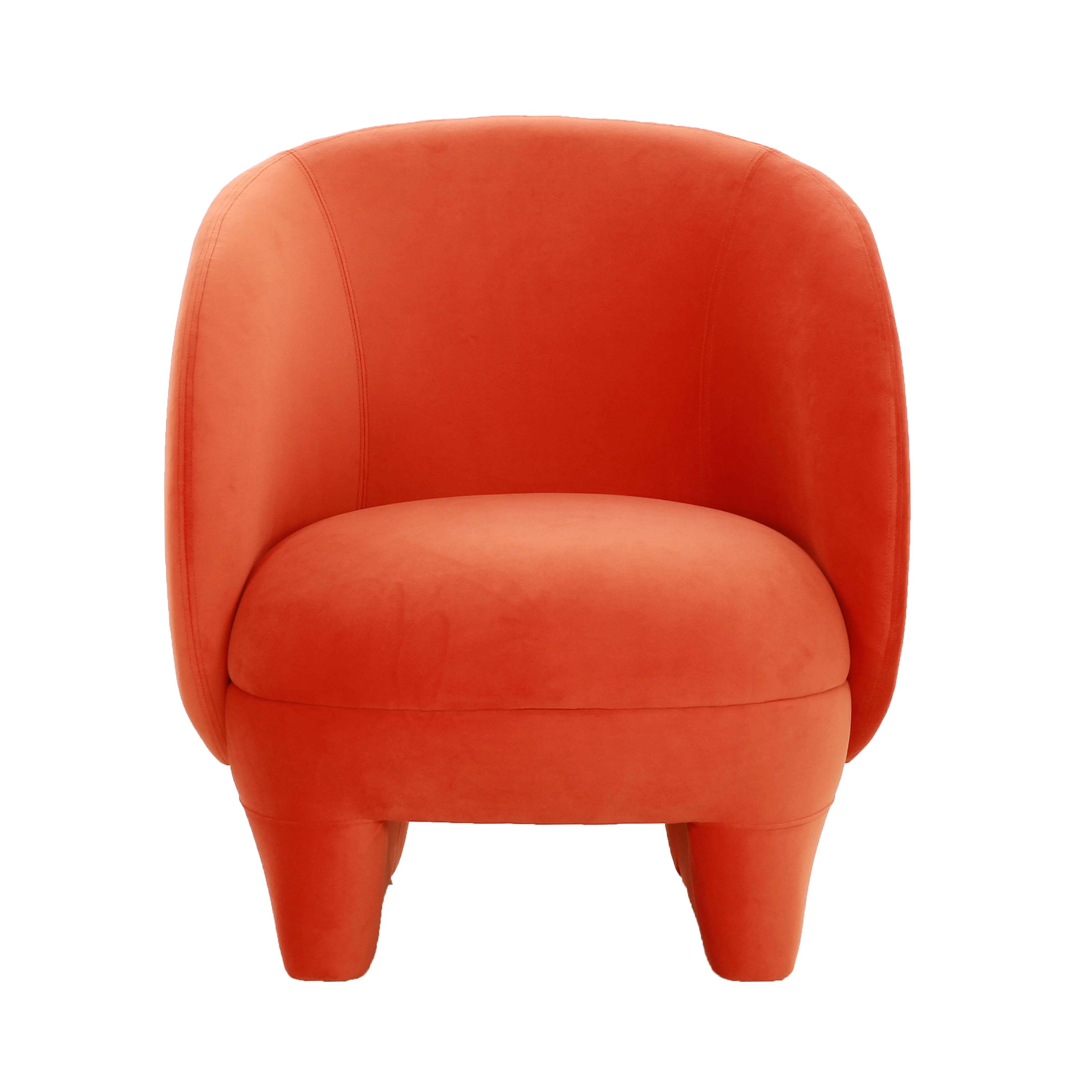 Kiki Performance Velvet Accent Chair - Image 9