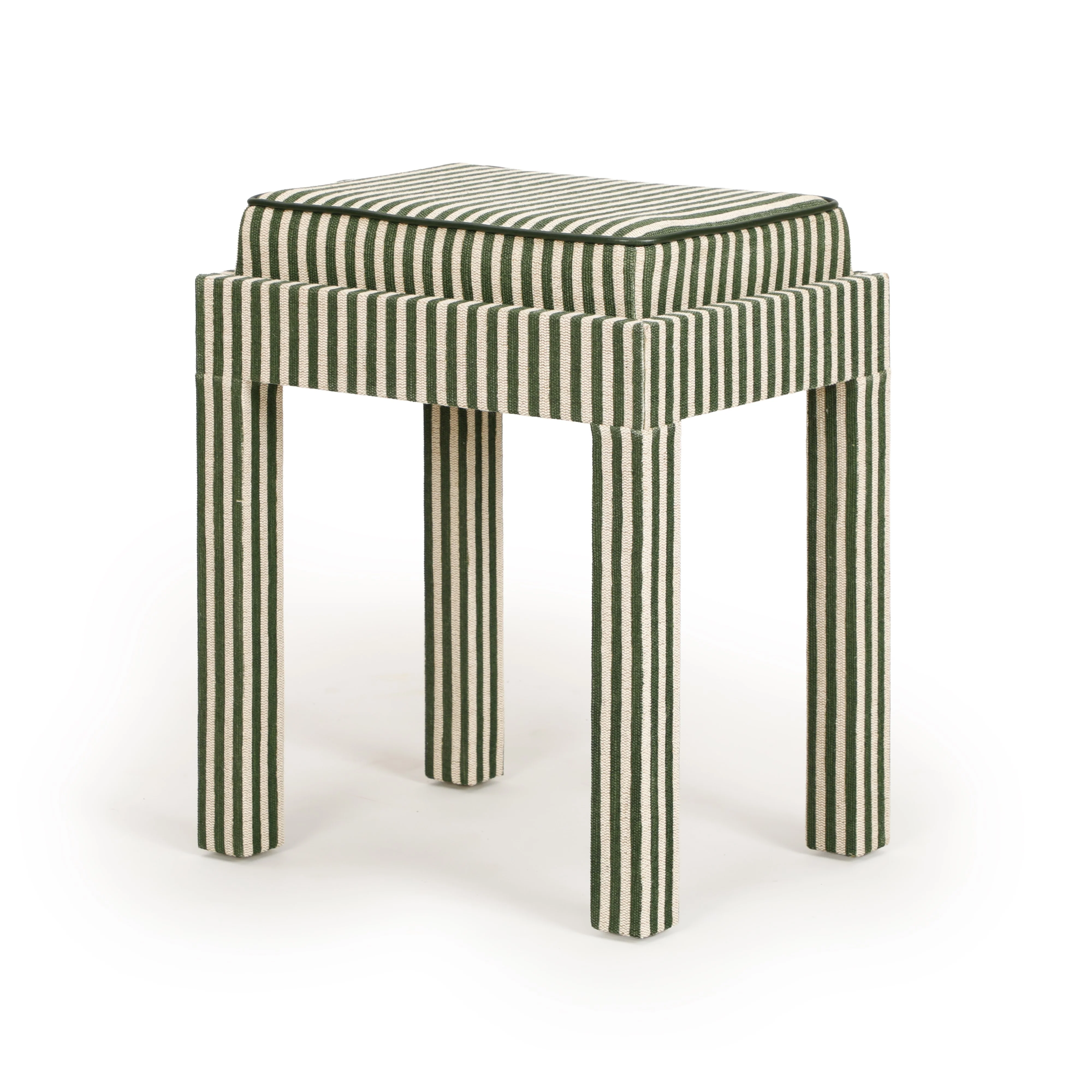 Kora Cotton Jute Contract-Grade Accent Stool - Image 10