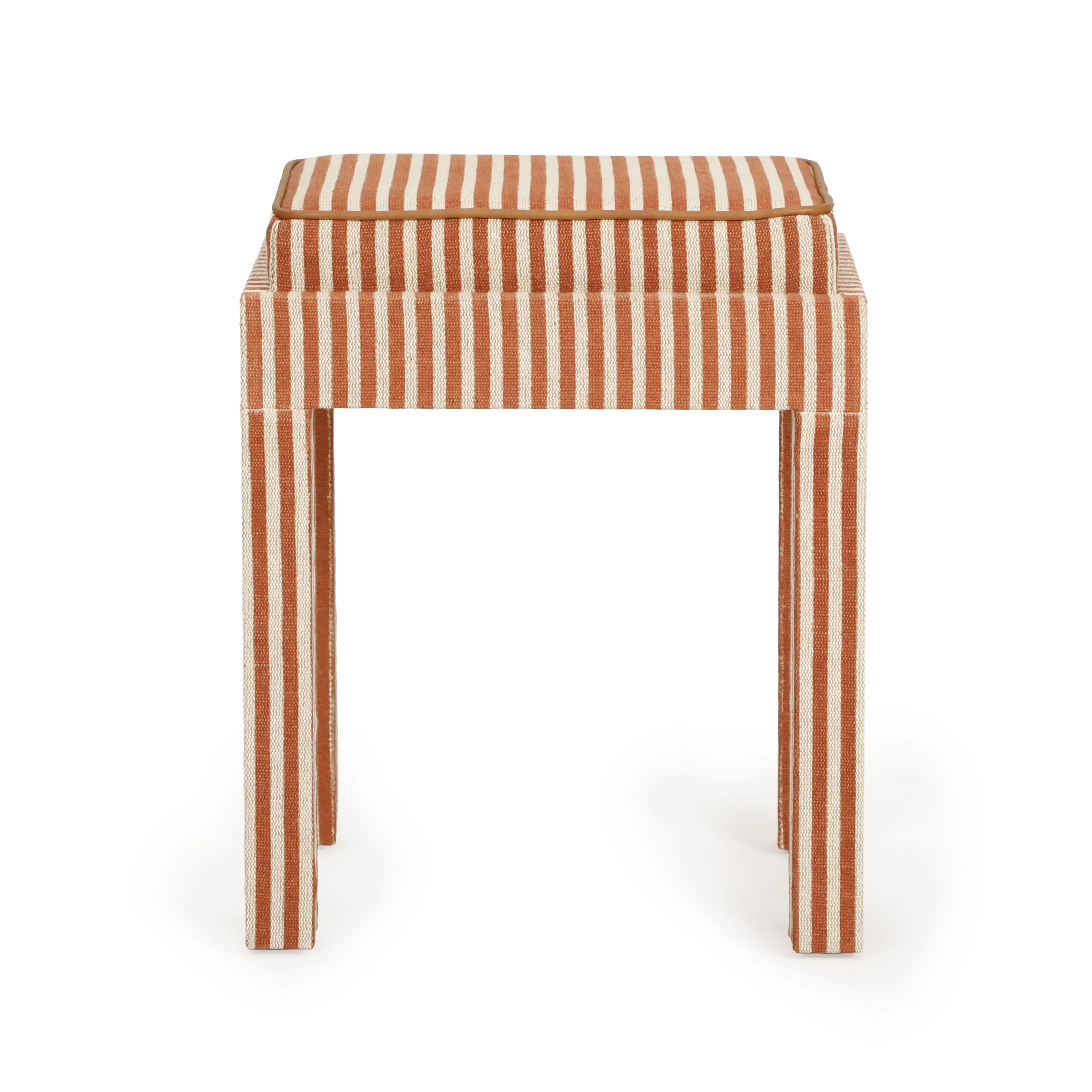 Kora Cotton Jute Contract-Grade Accent Stool - Image 5