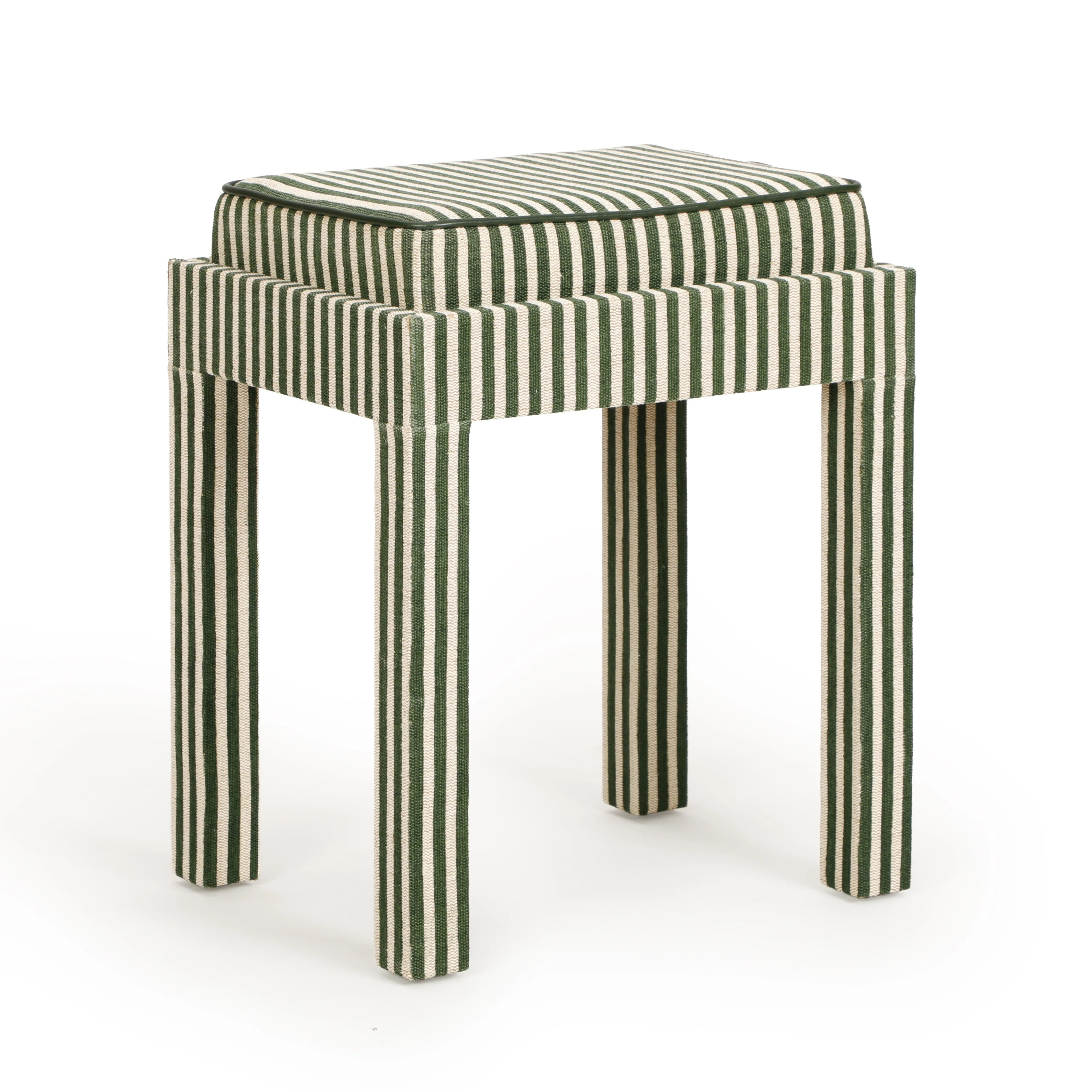Kora Cotton Jute Contract-Grade Accent Stool - Image 7