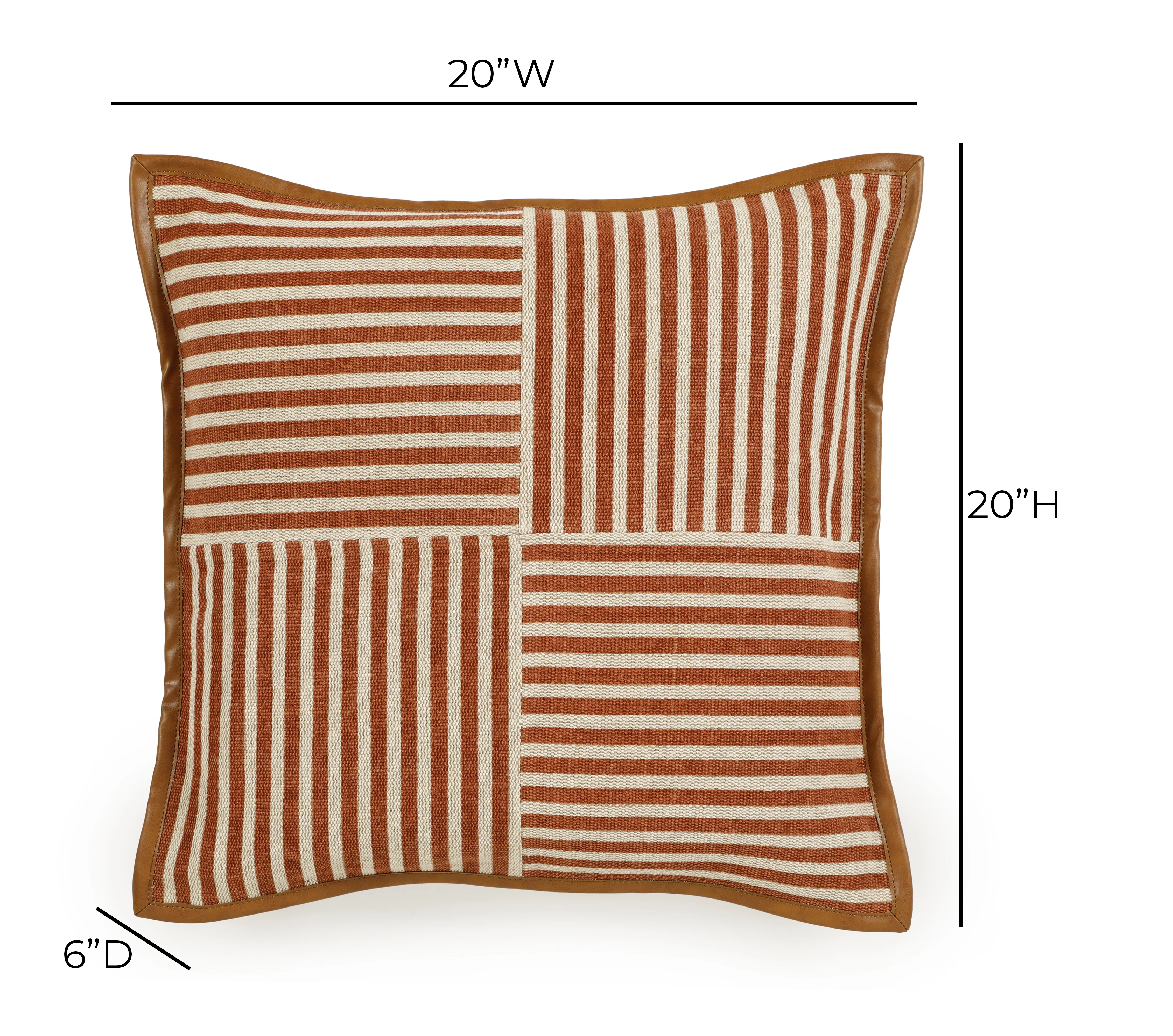 Kora 20" Cotton Jute Contract-Grade Throw Pillow - Image 18