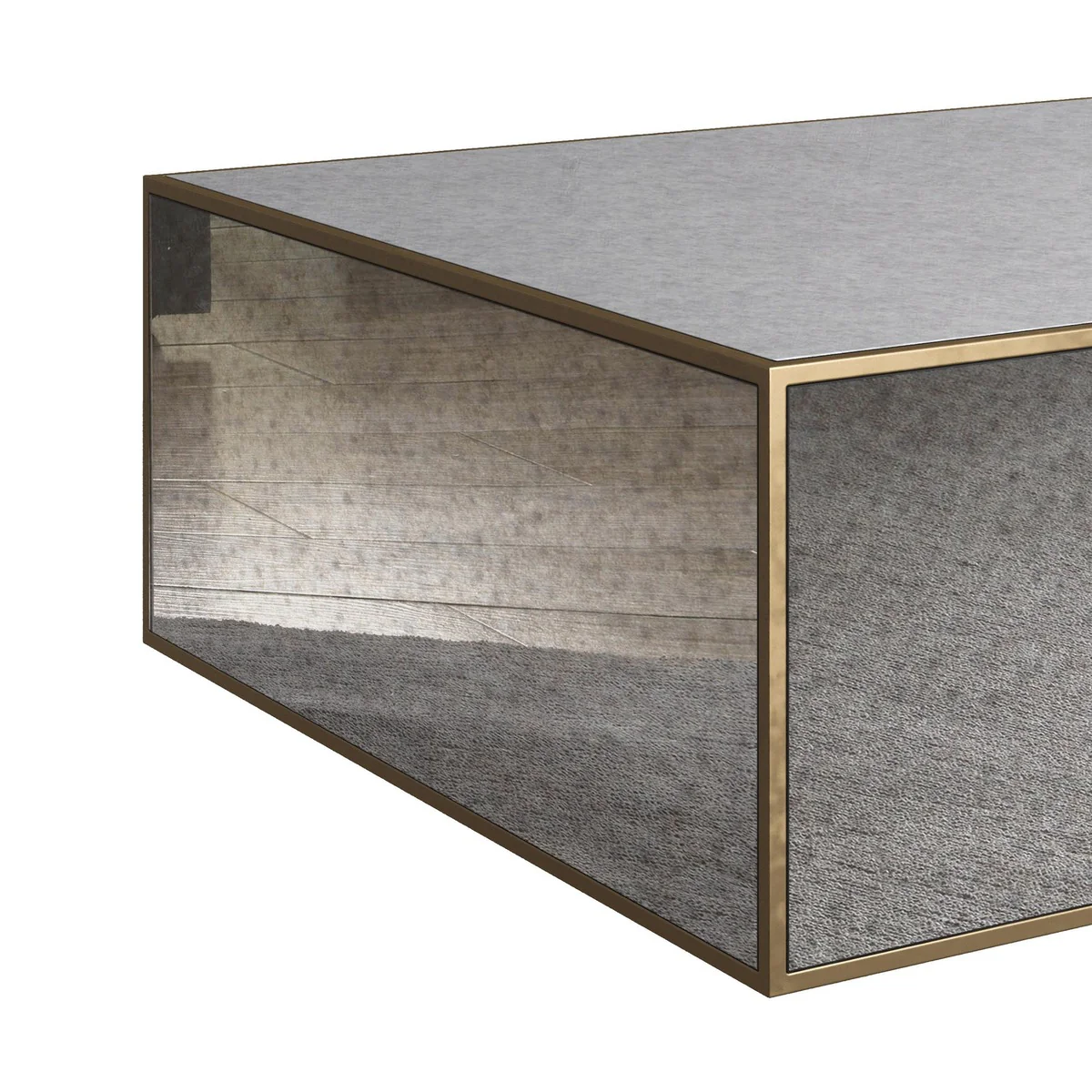 Lana Mirrored Coffee Table (43"-48") - Image 13
