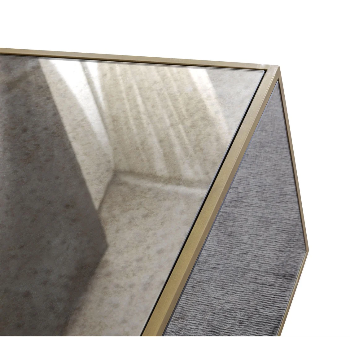Lana Mirrored Coffee Table (43"-48") - Image 8