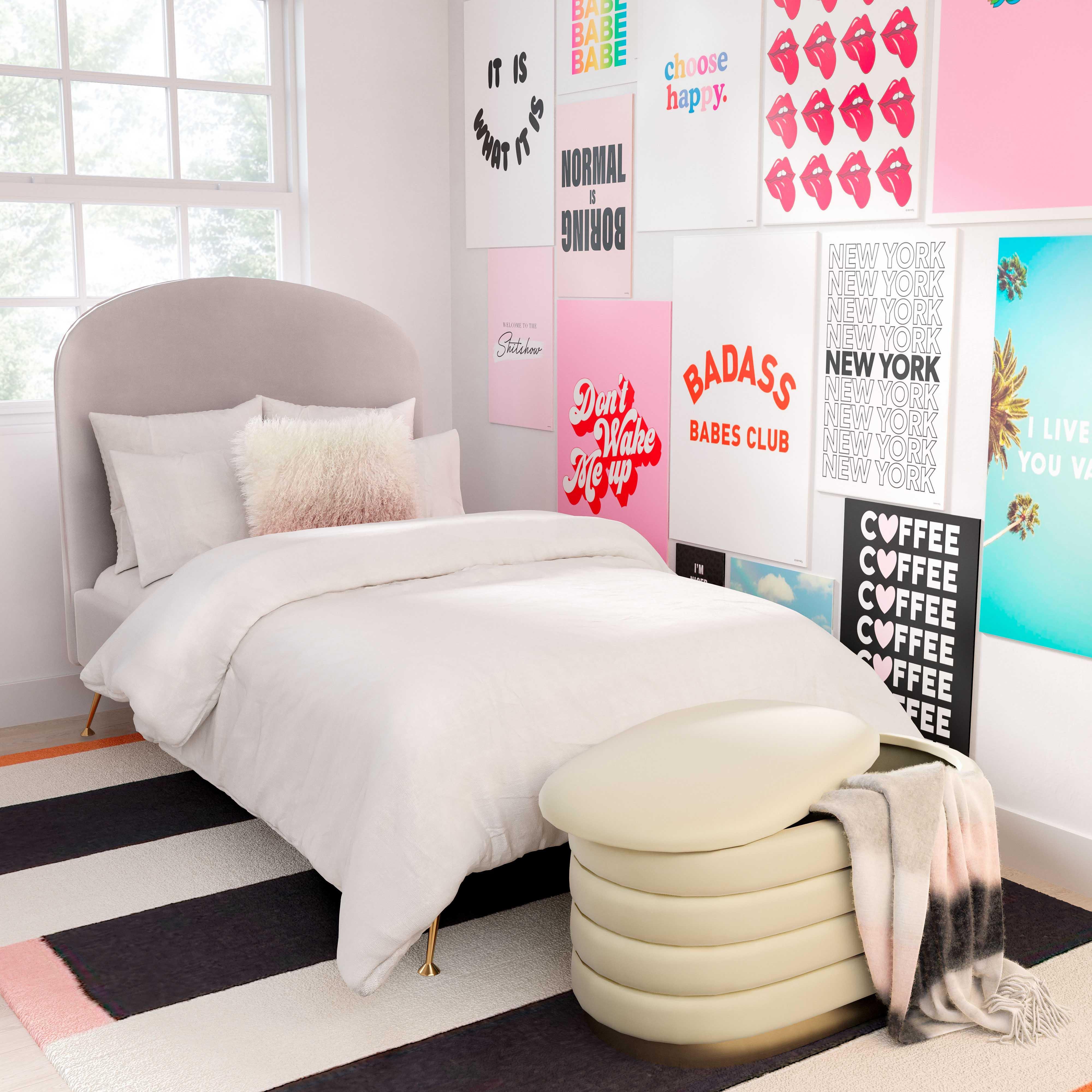 Lillian 31.5" Performance Velvet Storage Bench - Image 20