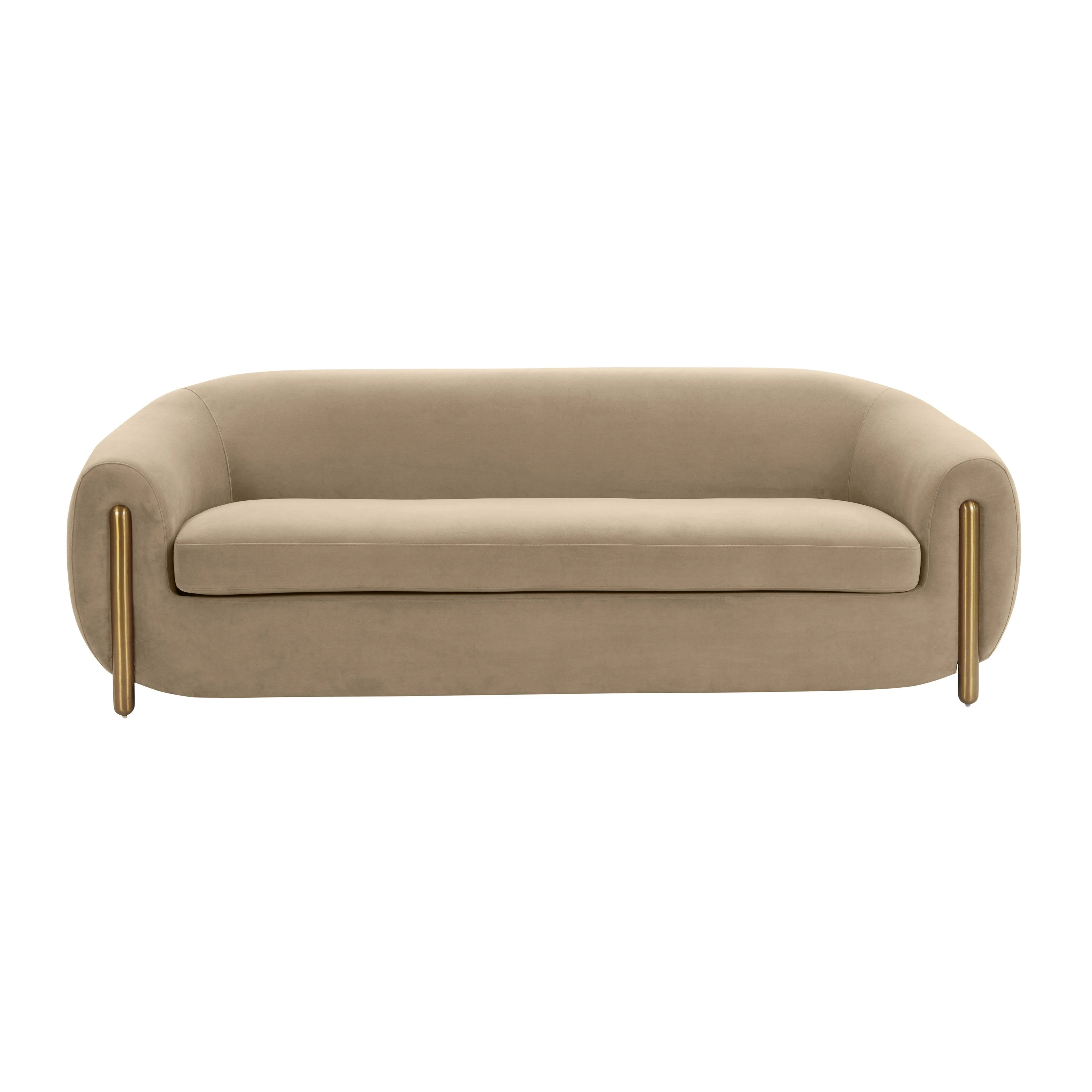 Lina 93" Performance Fabric Sofa - Image 3