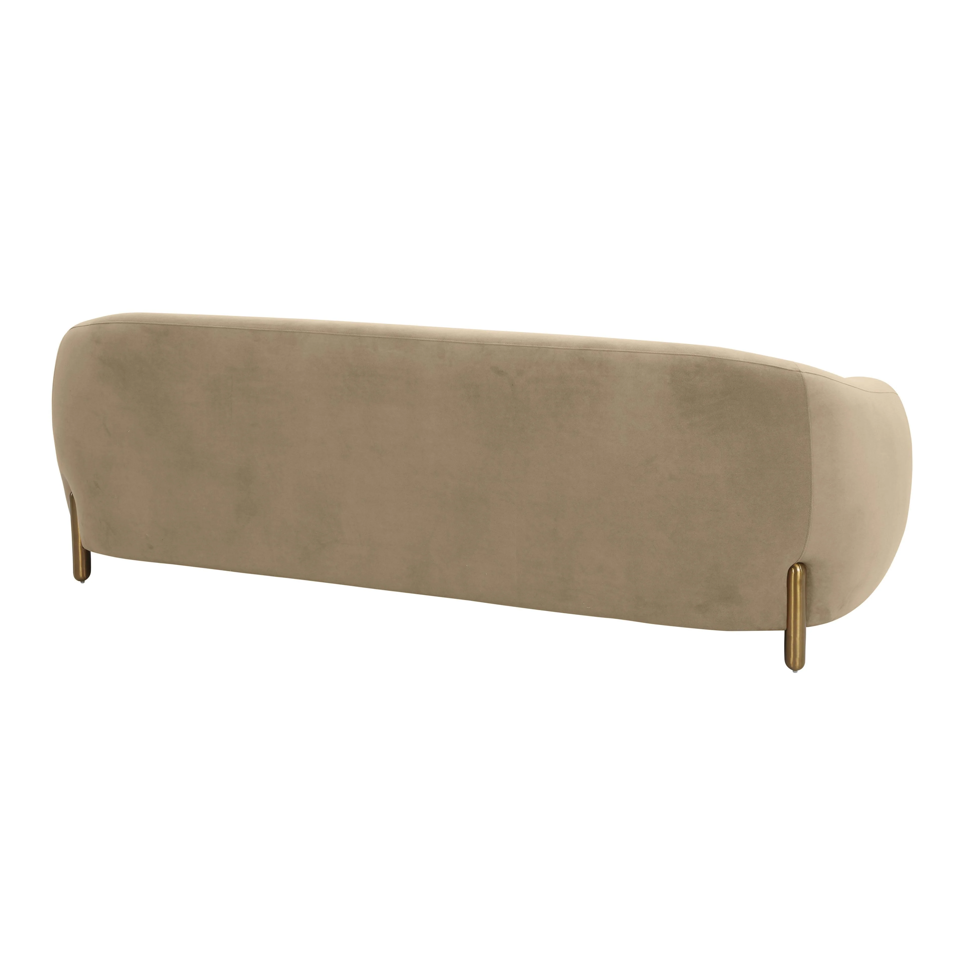 Lina 93" Performance Fabric Sofa - Image 4