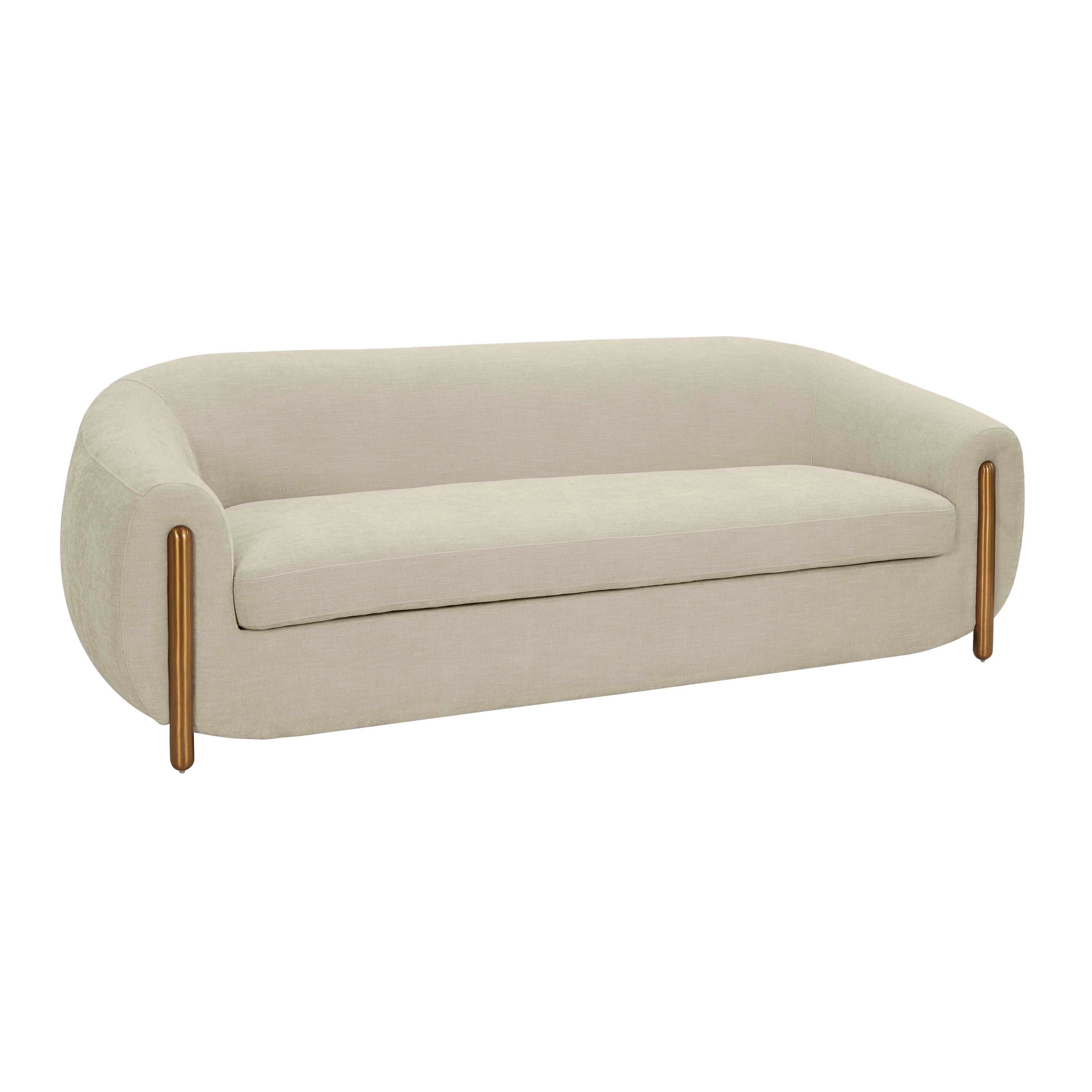 Lina 93" Performance Fabric Sofa - Image 8