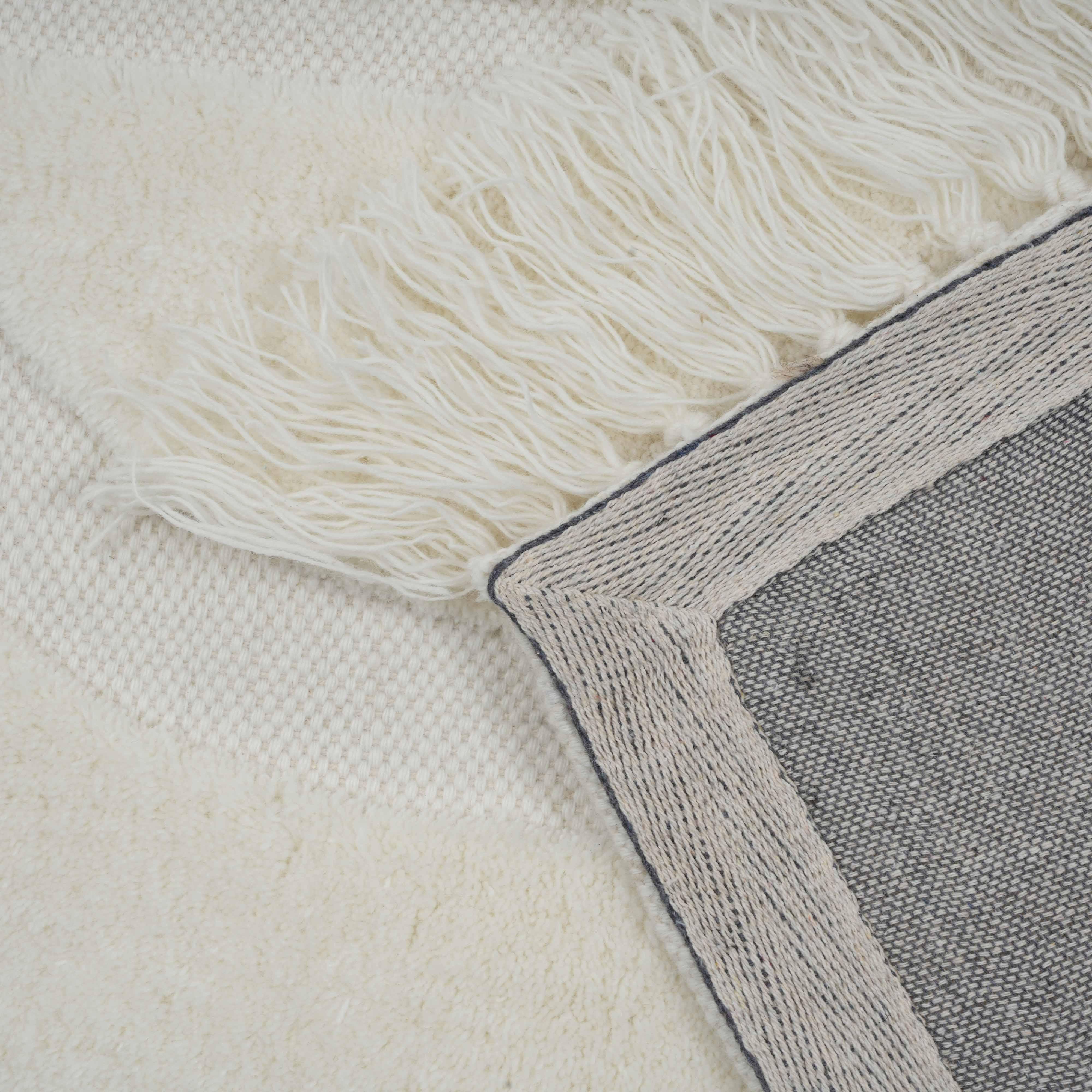 Loop White Area Rug - Image 10