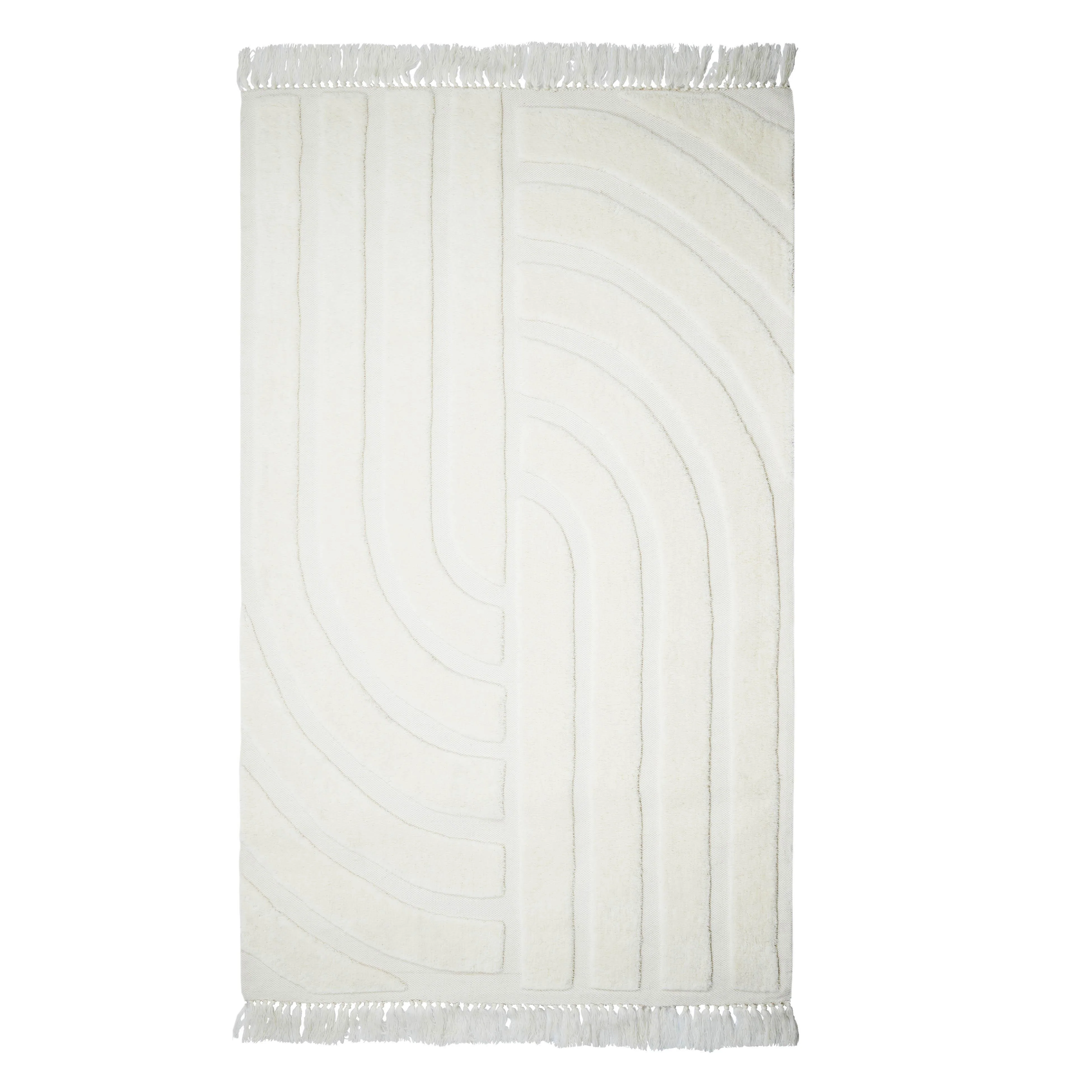 Loop White Area Rug - Image 7