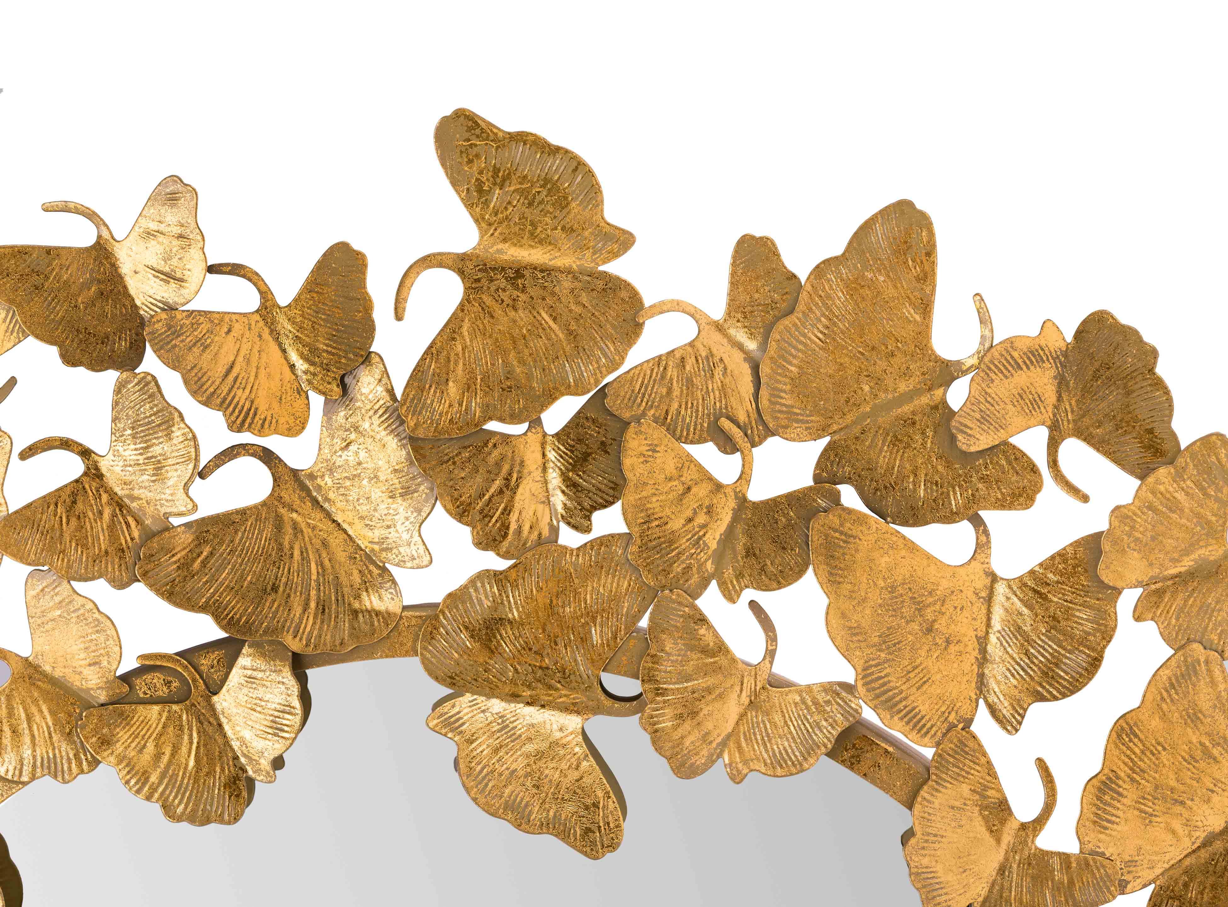 Lyrical Gold Round Wall Mirror (27"-36") - Image 9