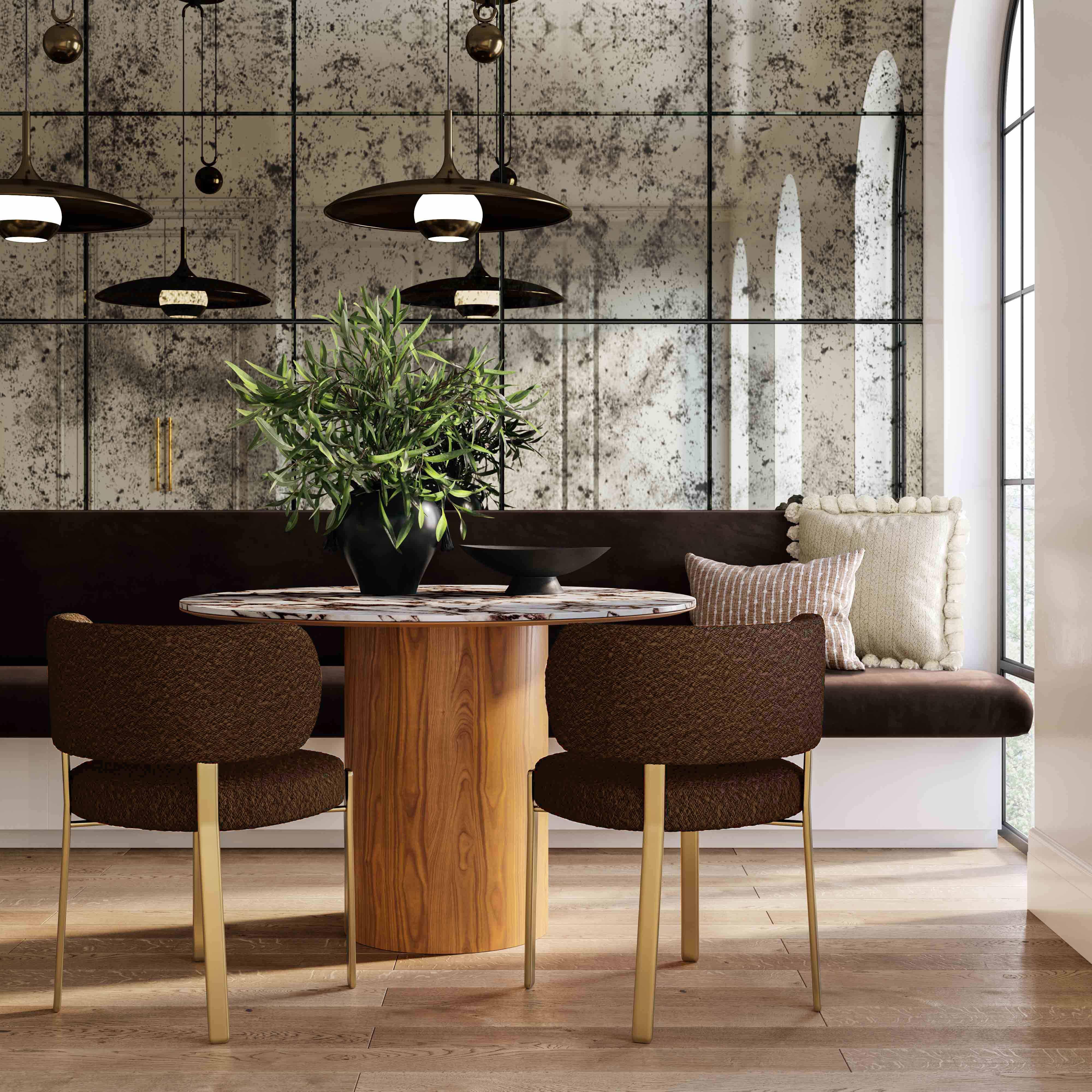 Margaret Performance Boucle Dining Chair - Image 14