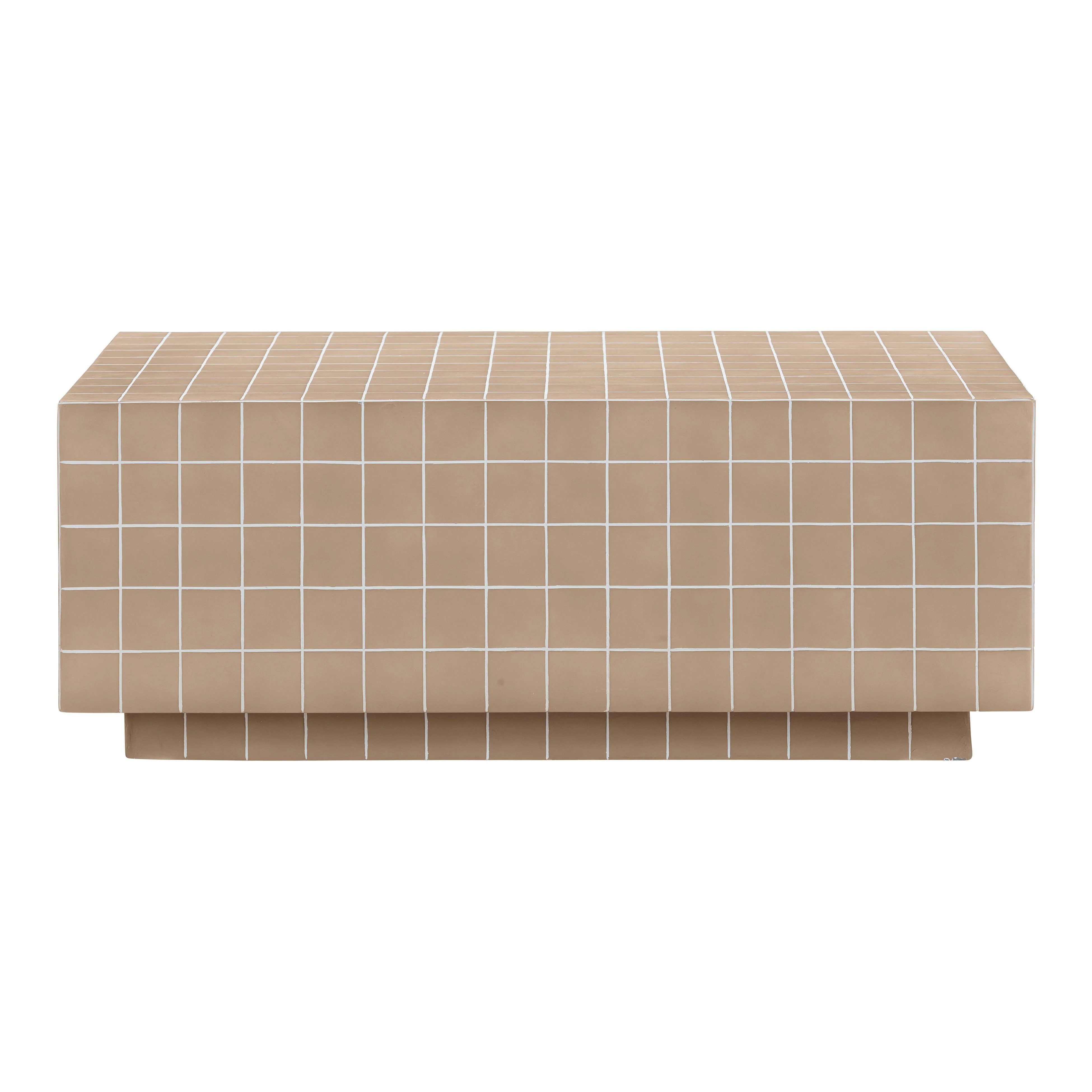 Mixie 39" Tile Indoor/Outdoor Coffee Table - Image 3