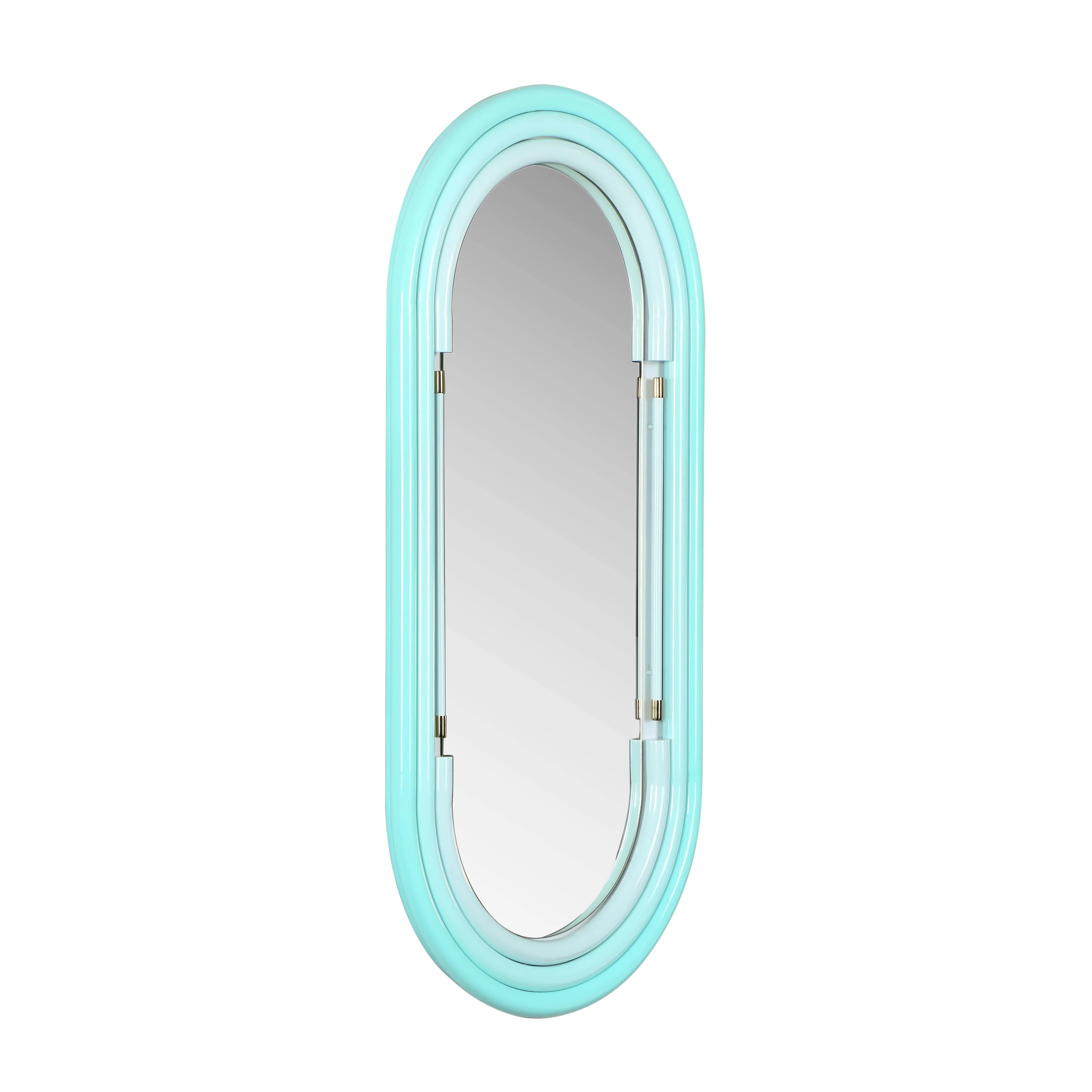 Neon Oval Wall Mirror (26"X50"-28"X58") - Image 17