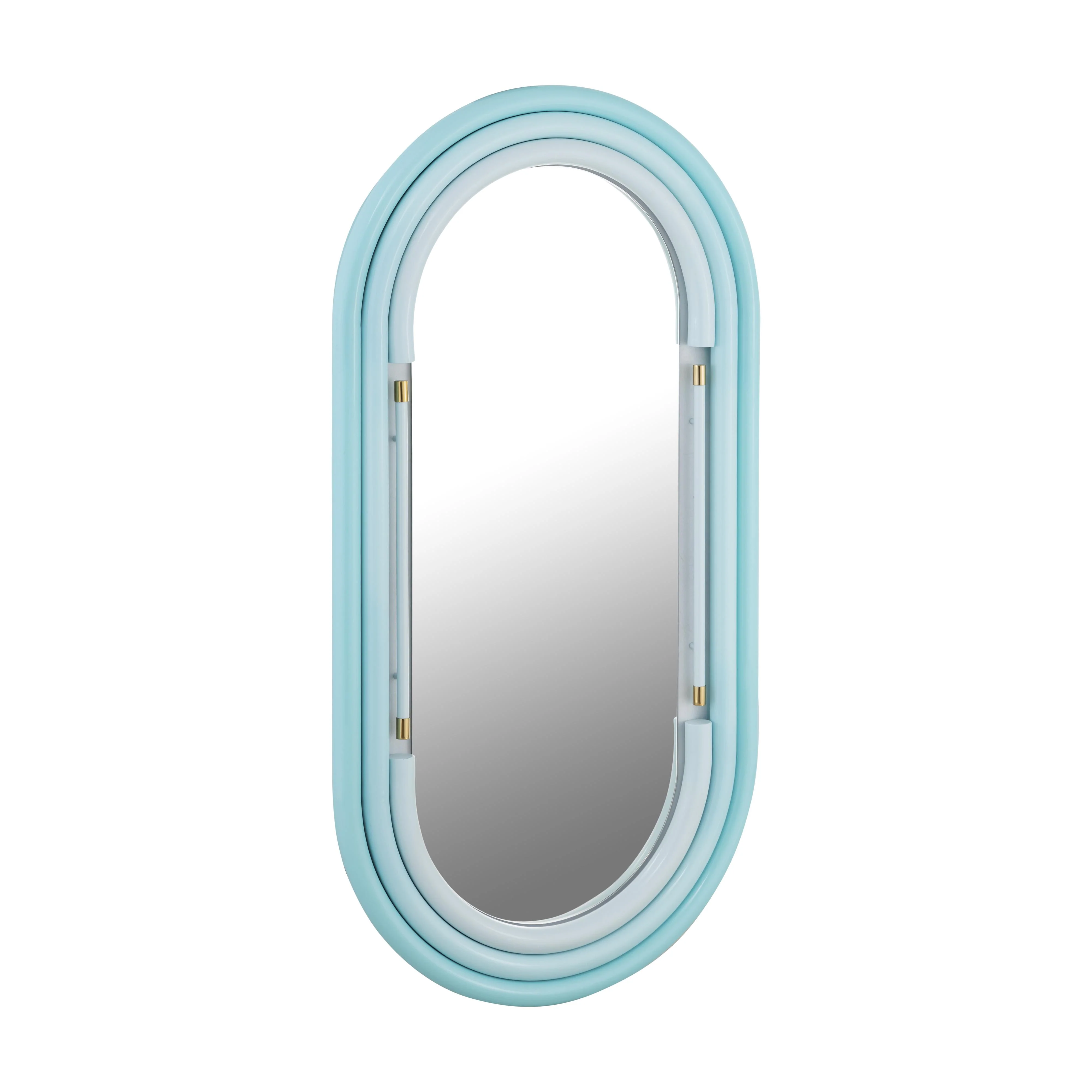 Neon Oval Wall Mirror (26"X50"-28"X58") - Image 3