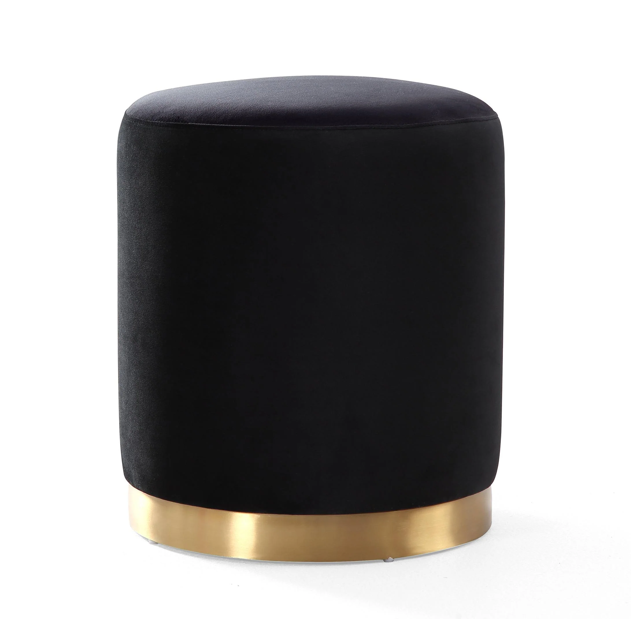 Opal Performance Velvet Ottoman - Image 12