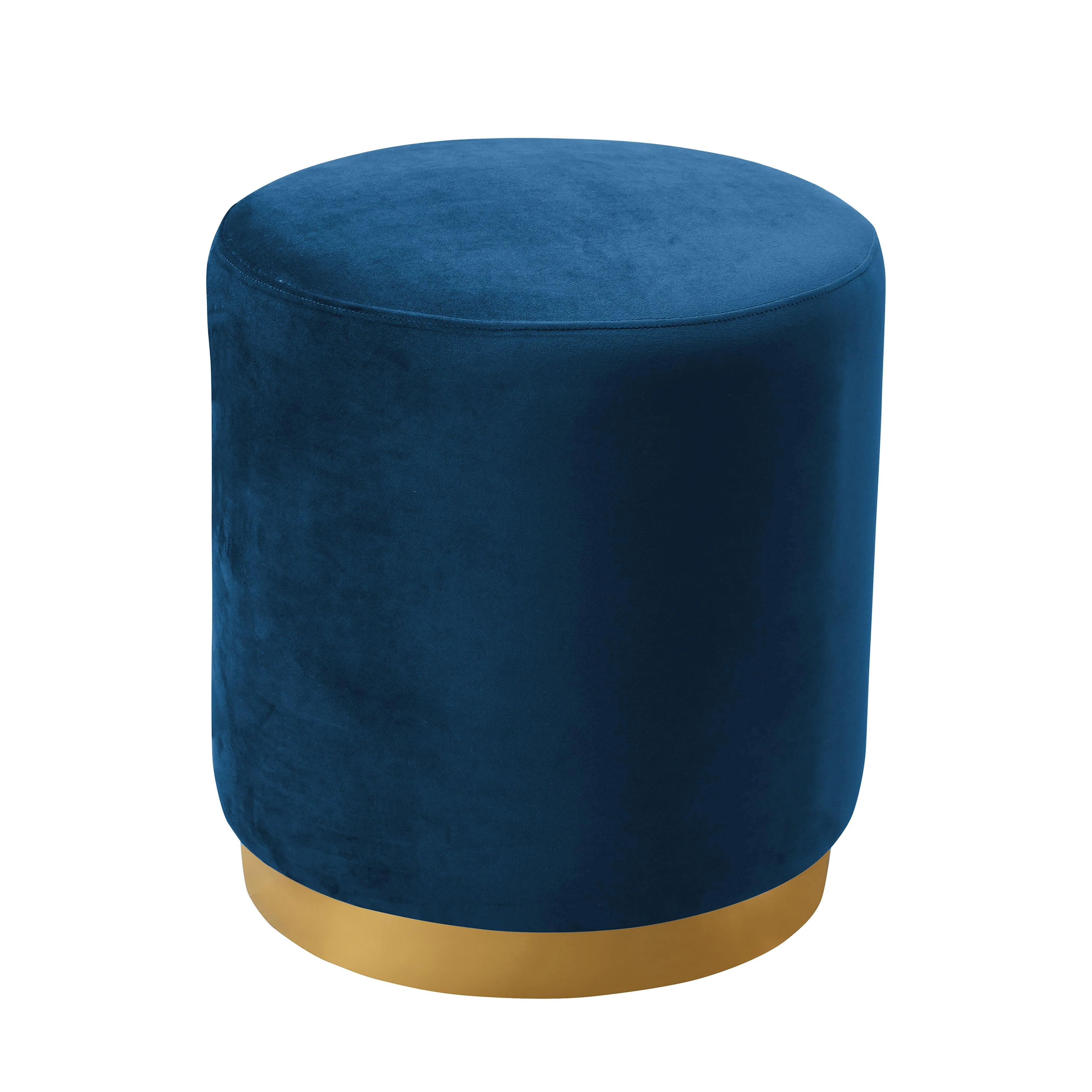 Opal Performance Velvet Ottoman - Image 15