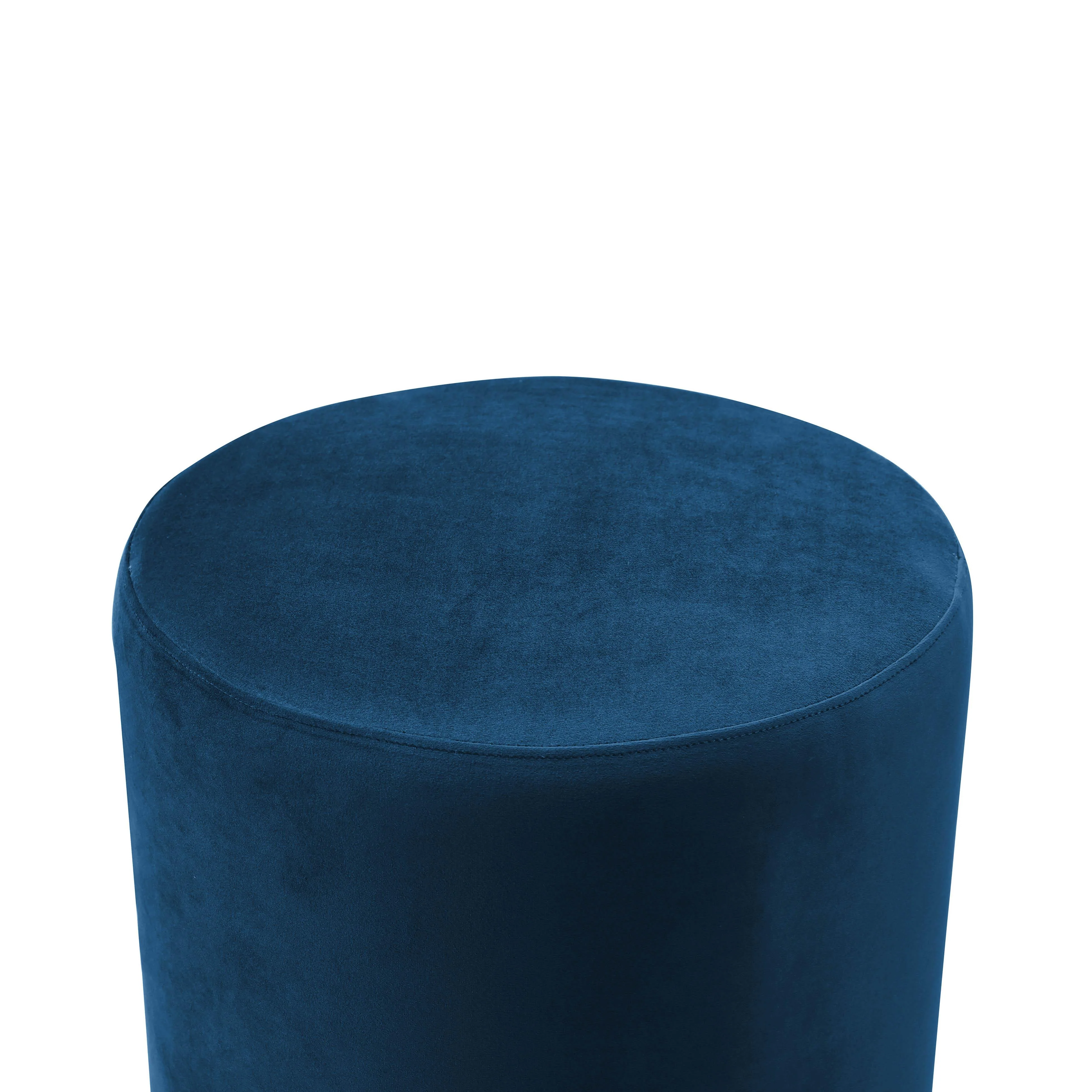 Opal Performance Velvet Ottoman - Image 17