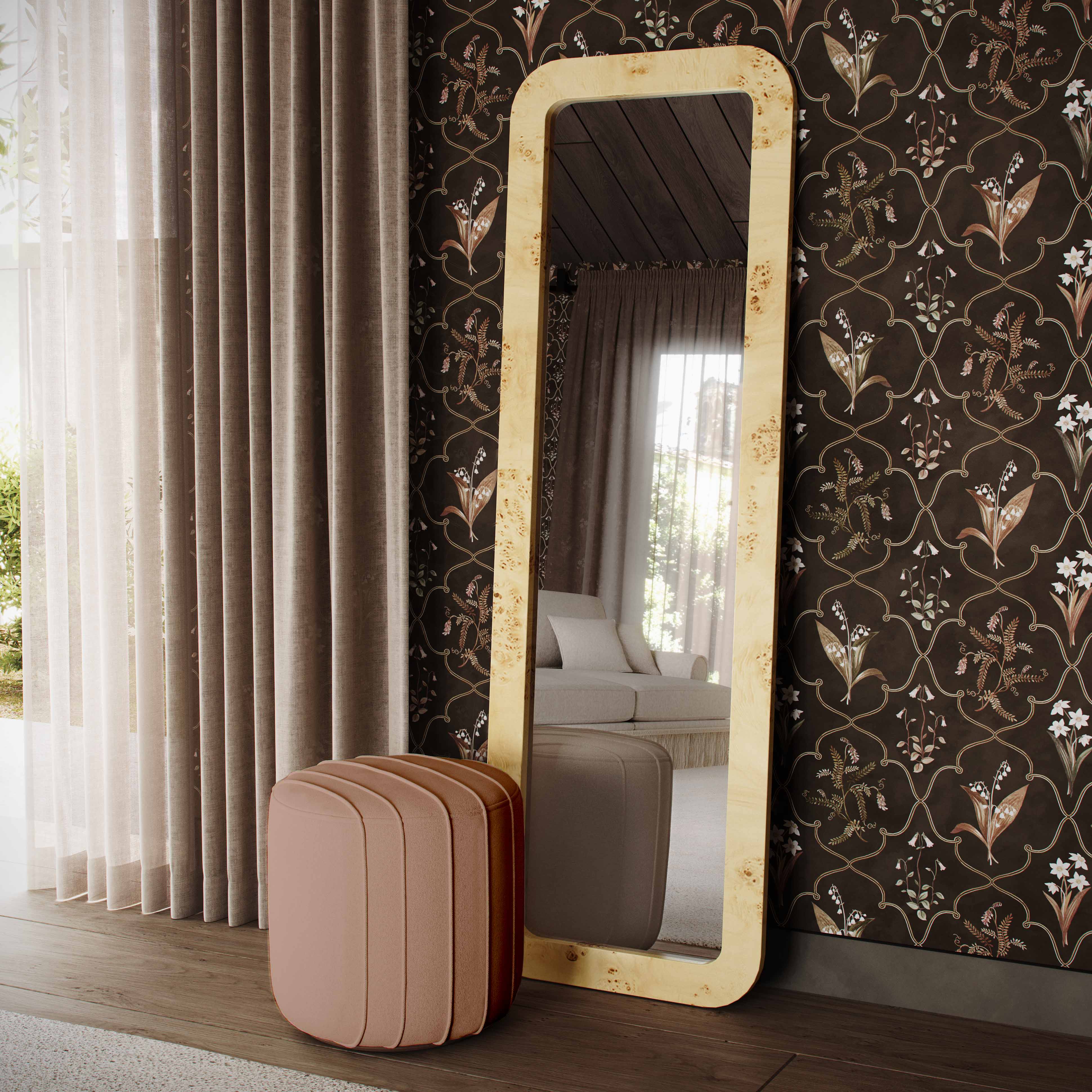 Pouch Chenille Ottoman - Image 14