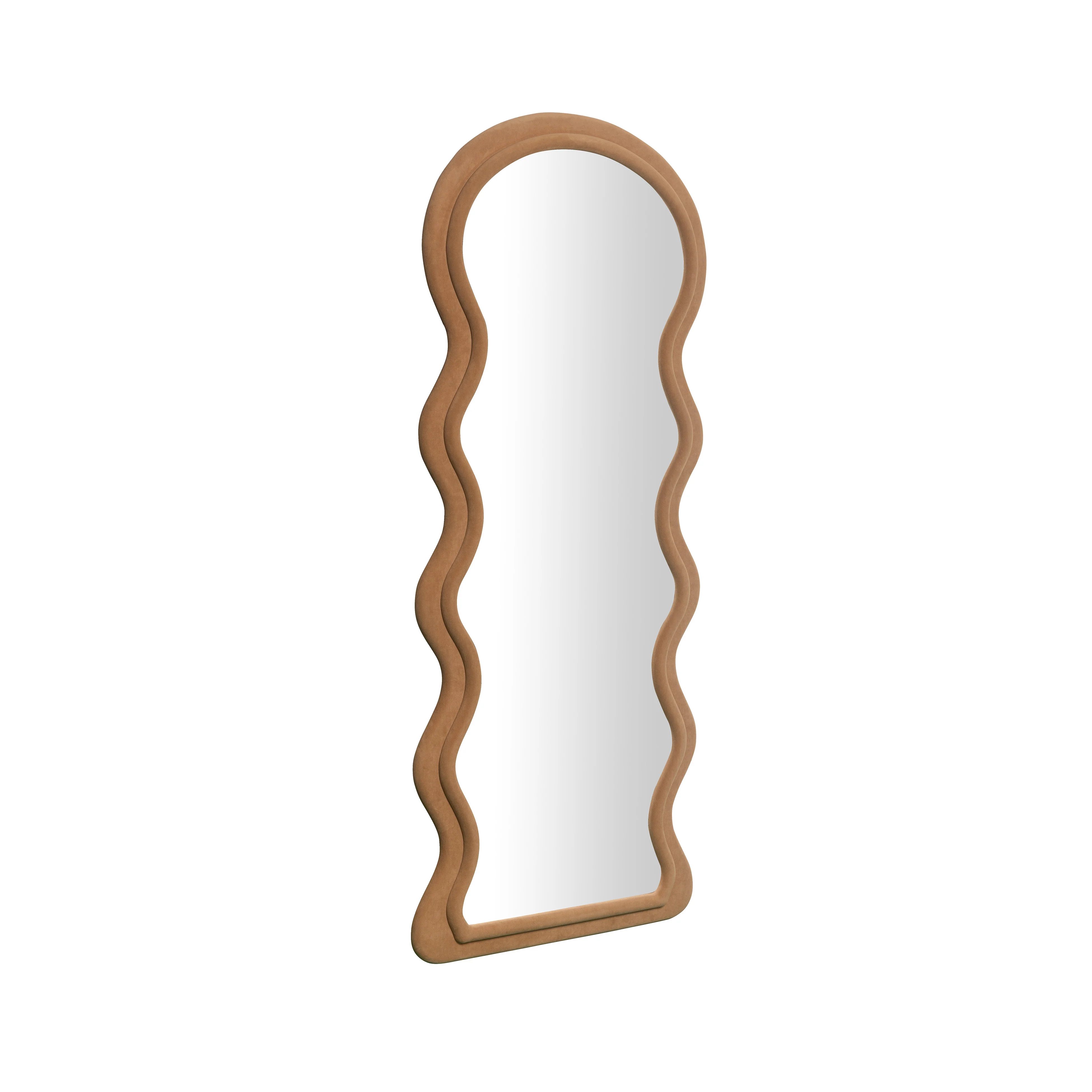 Rhodes 70" Velvet Floor Mirror - Image 9