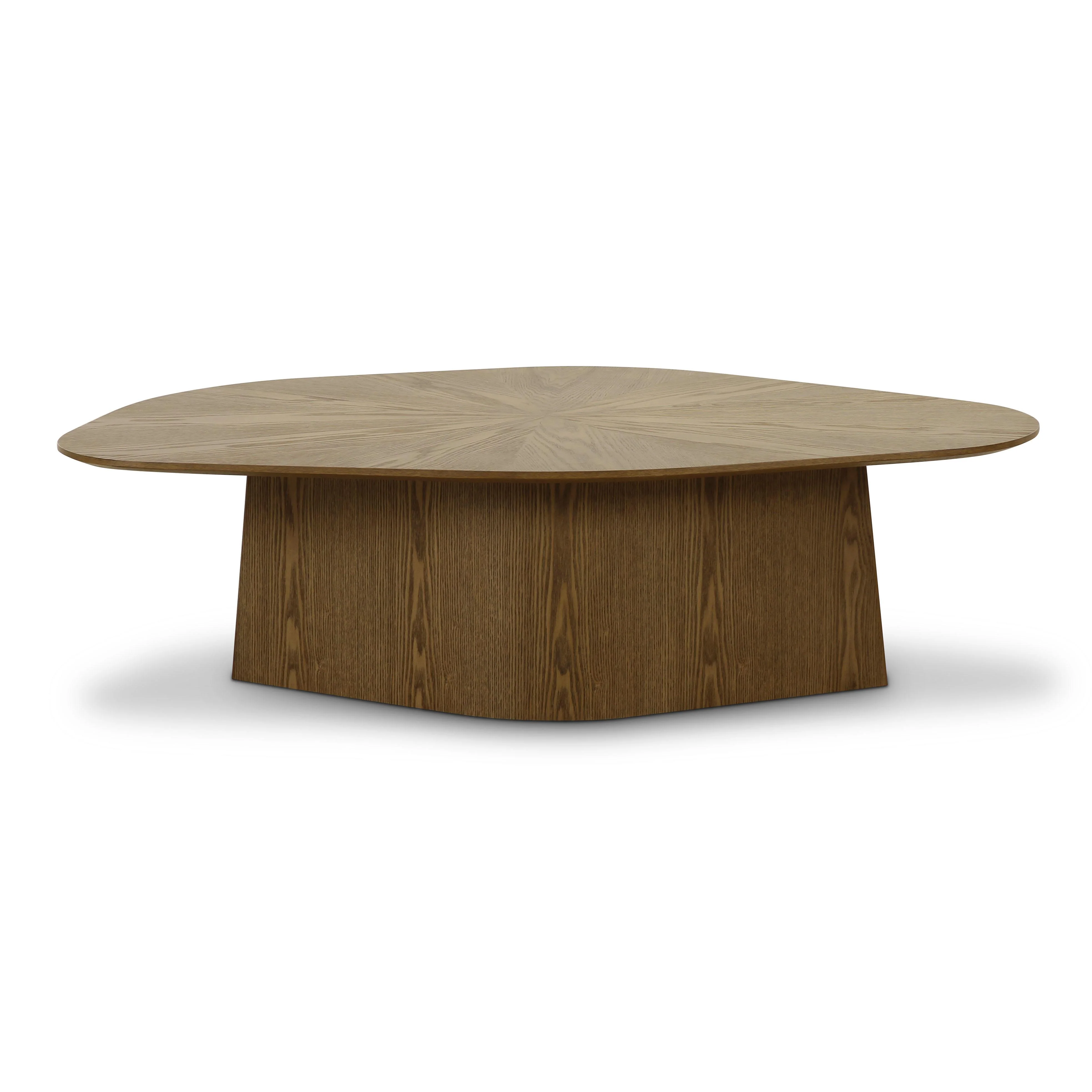 Roche 48" Ash Geometric Coffee Table - Image 11