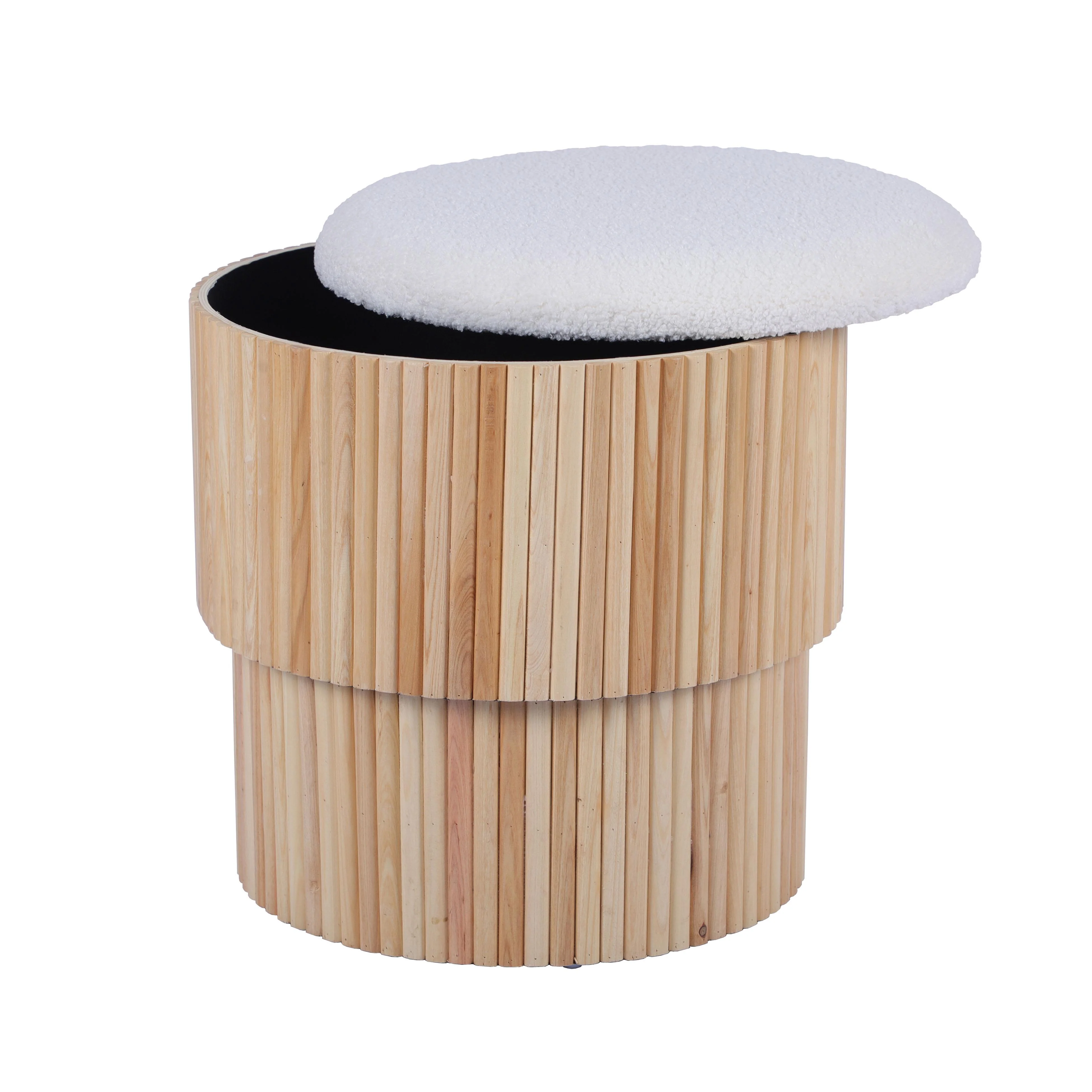 Sagano Tiered Storage Ottoman - Image 3