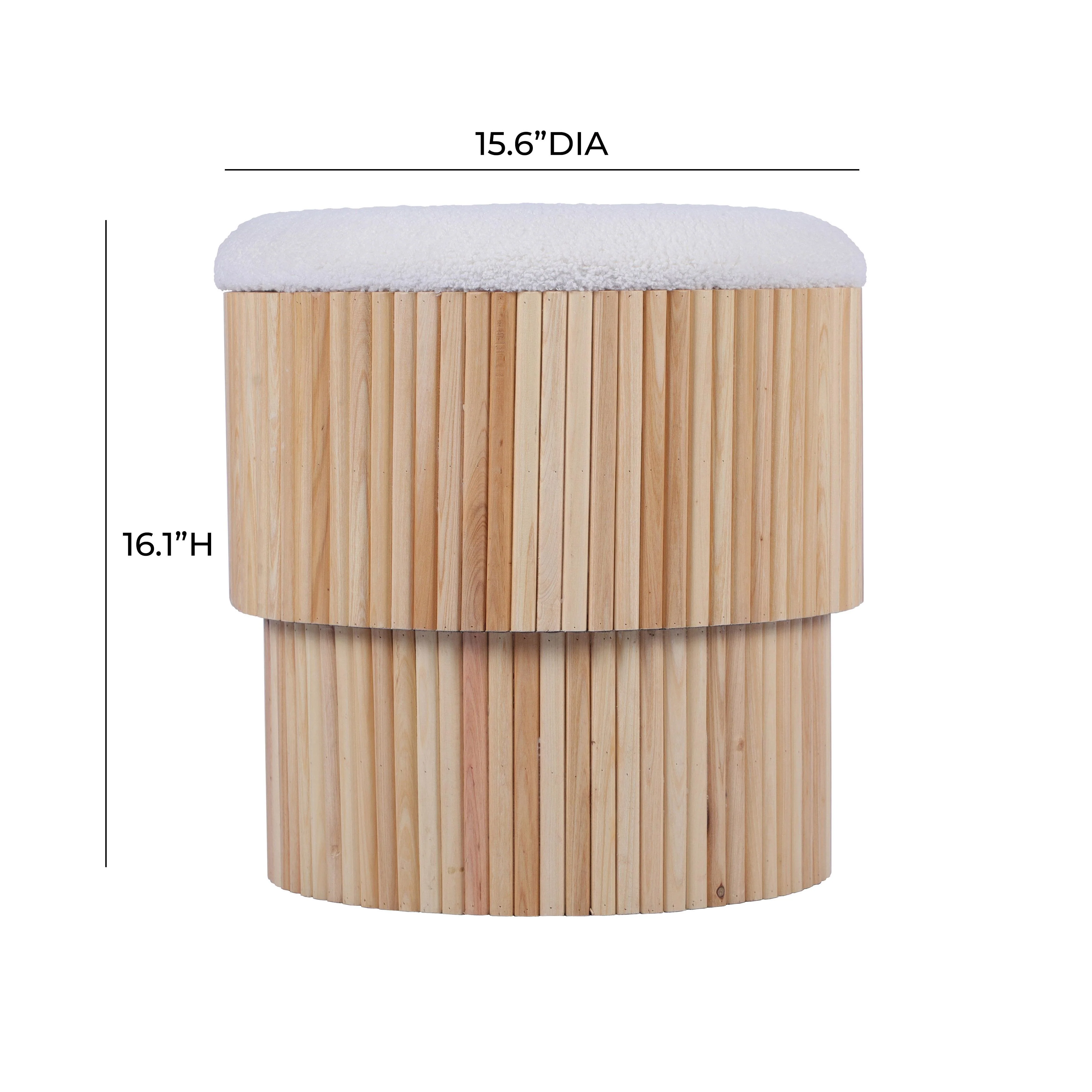 Sagano Tiered Storage Ottoman - Image 6