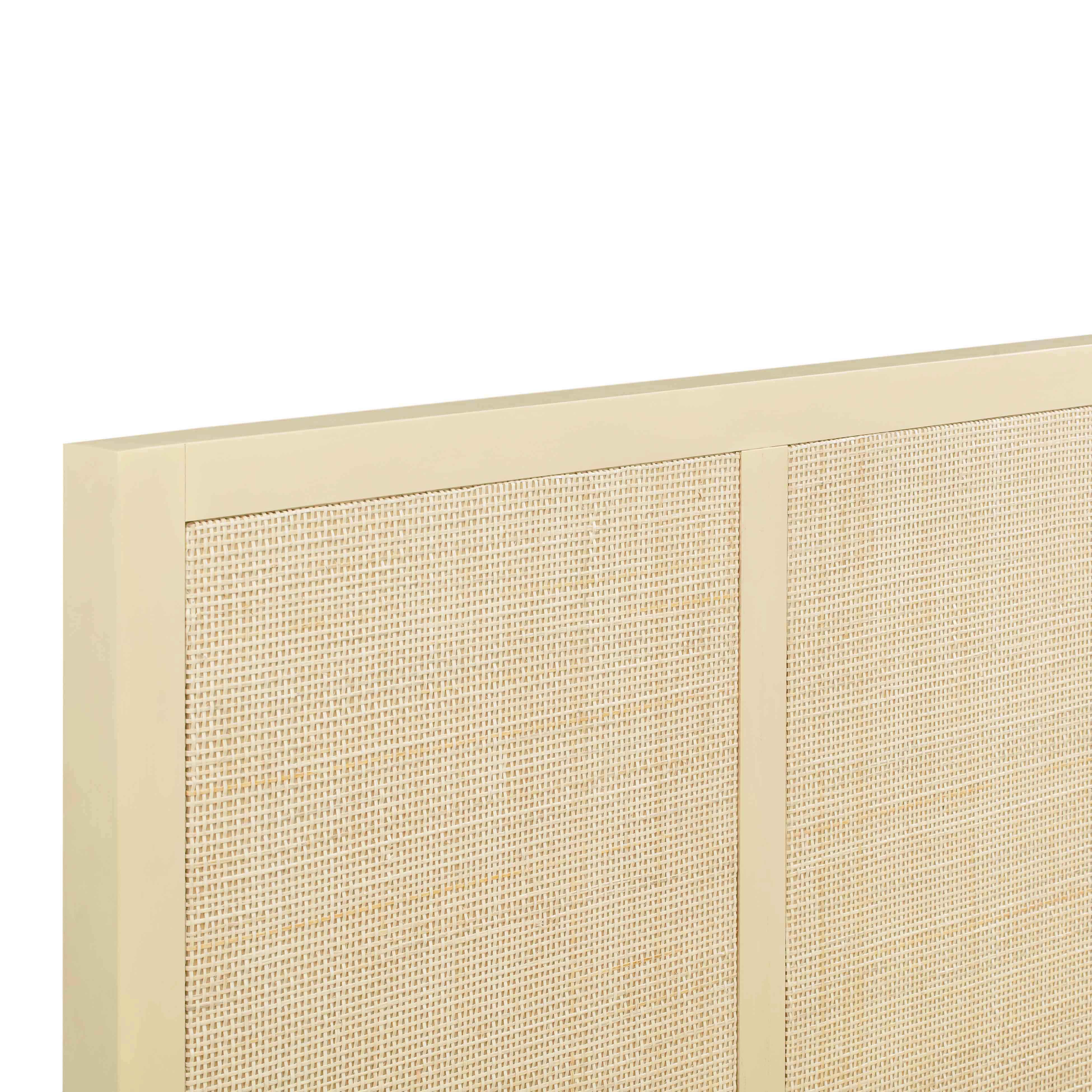 Sierra Wood & Rattan Bed - Image 24