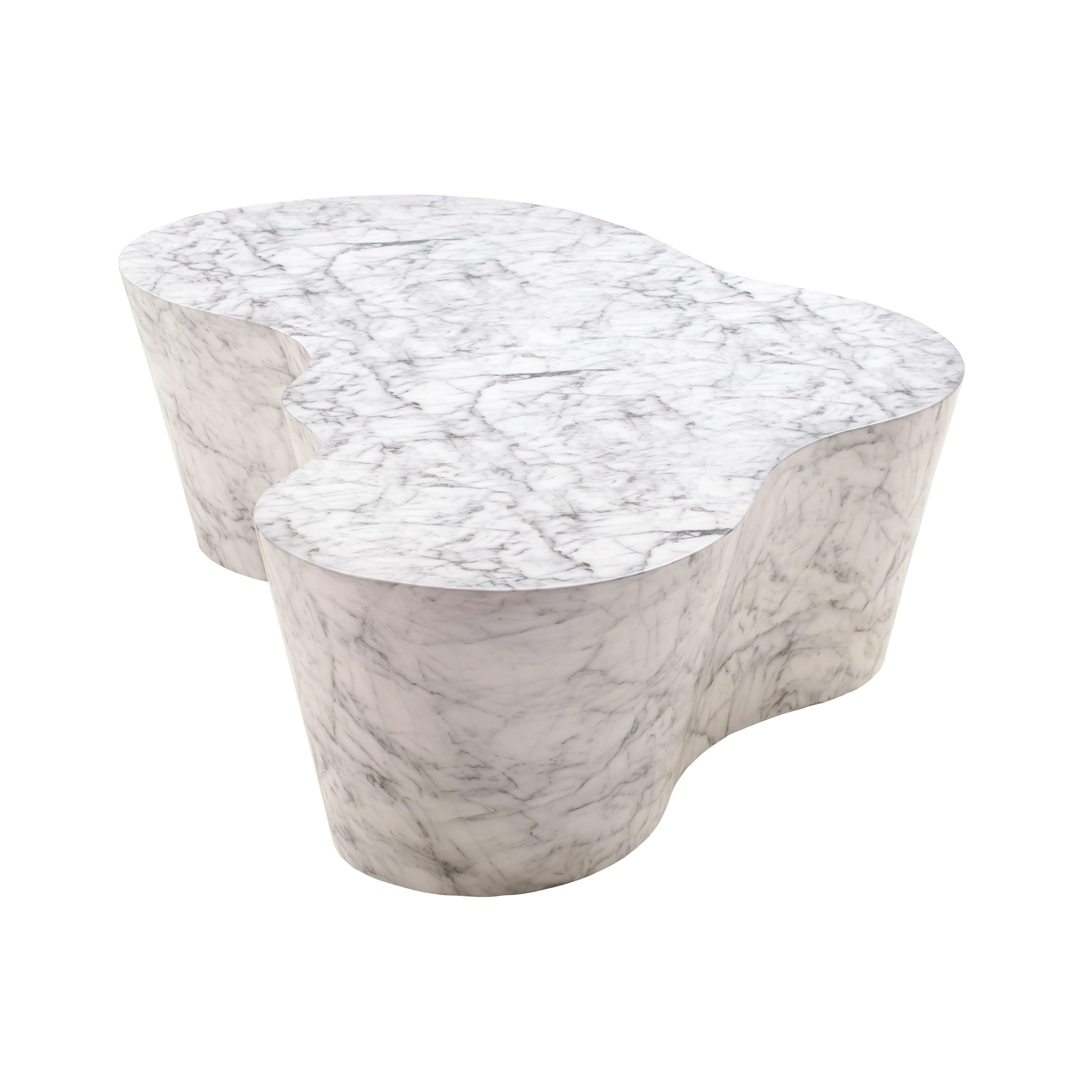 Slab 59" Concrete Indoor/Outdoor Coffee Table - Image 4