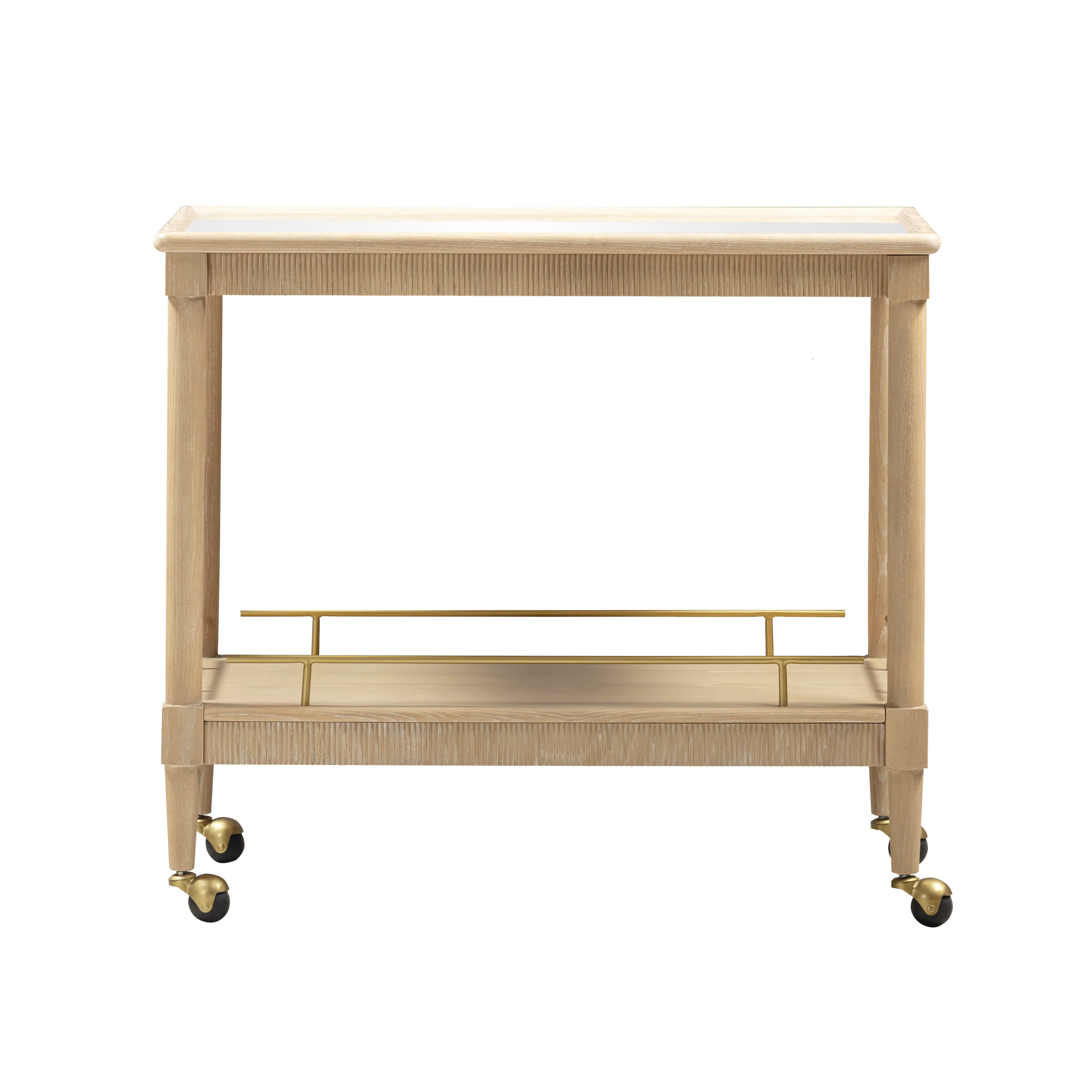 Slosh 37" Natural Ash Bar Cart - Image 3