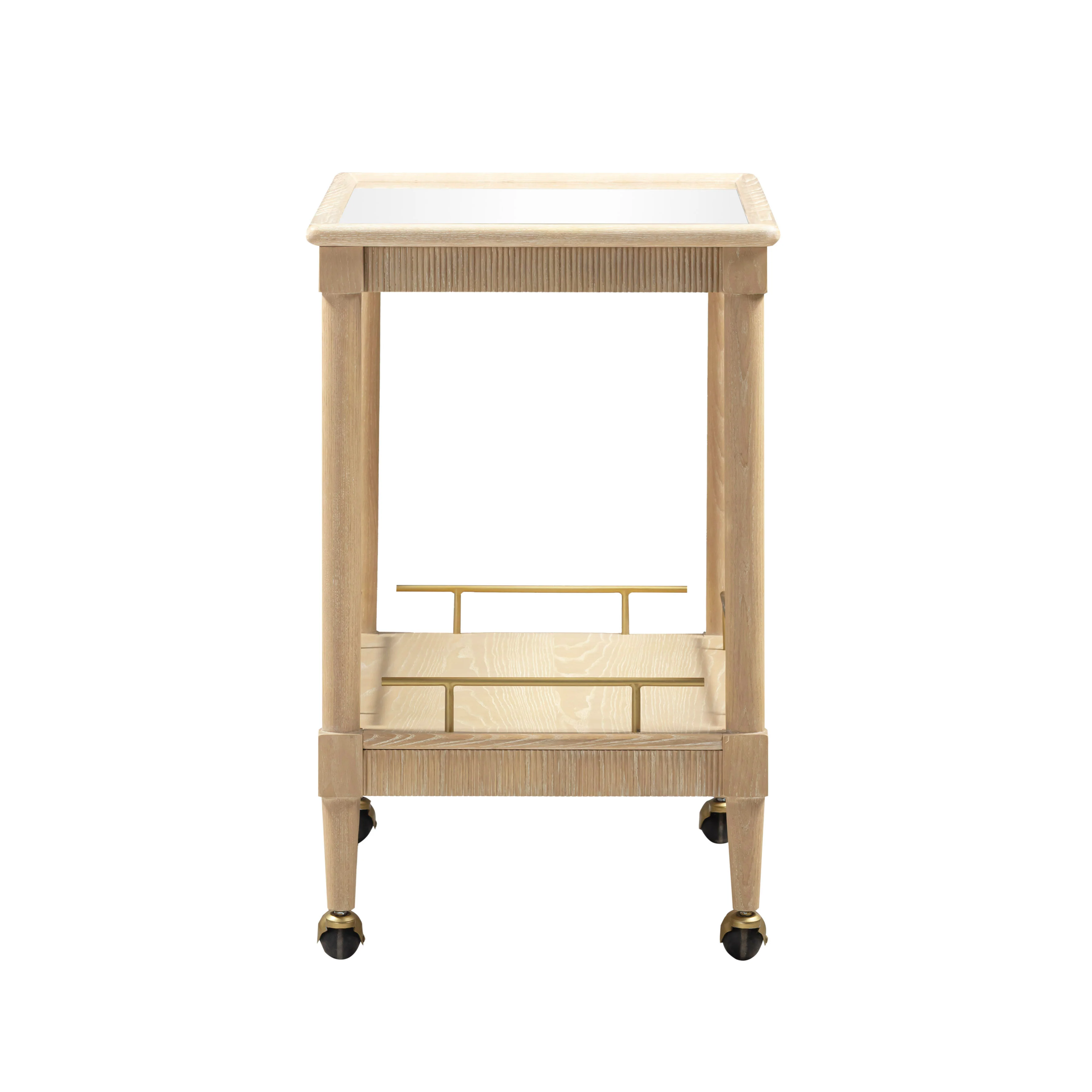 Slosh 37" Natural Ash Bar Cart - Image 4
