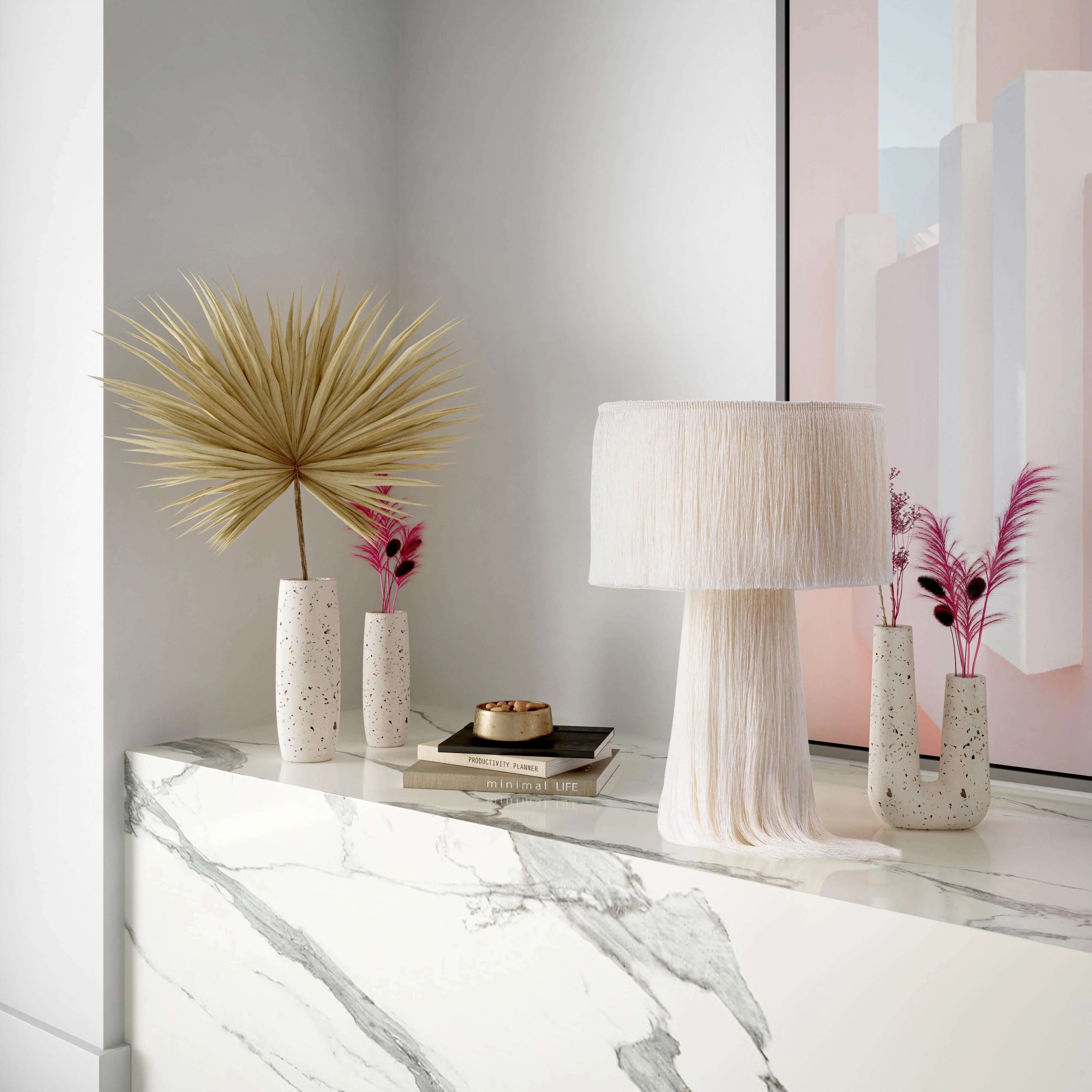 Terrazzo Concrete Vase - Image 6