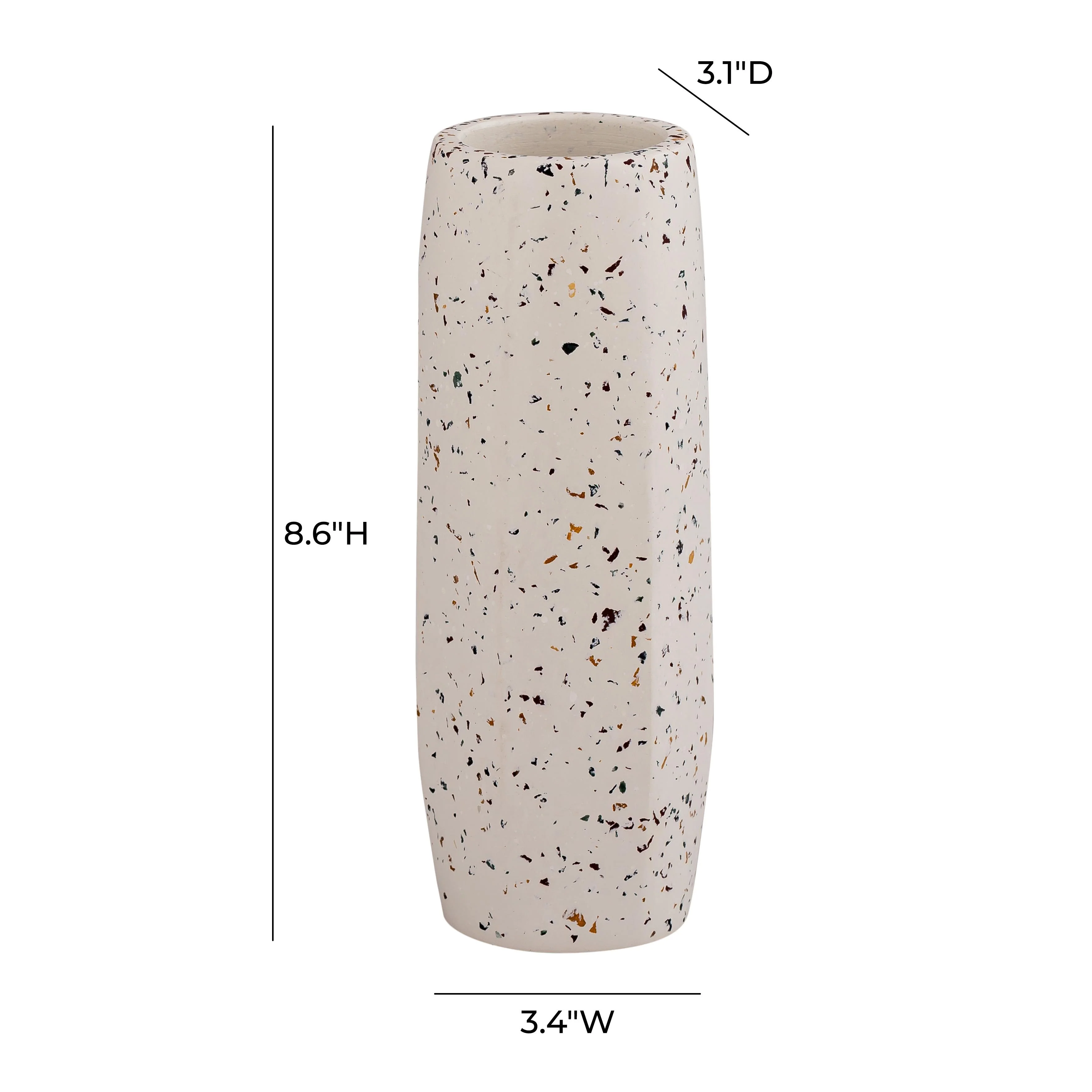 Terrazzo Concrete Vase - Image 8