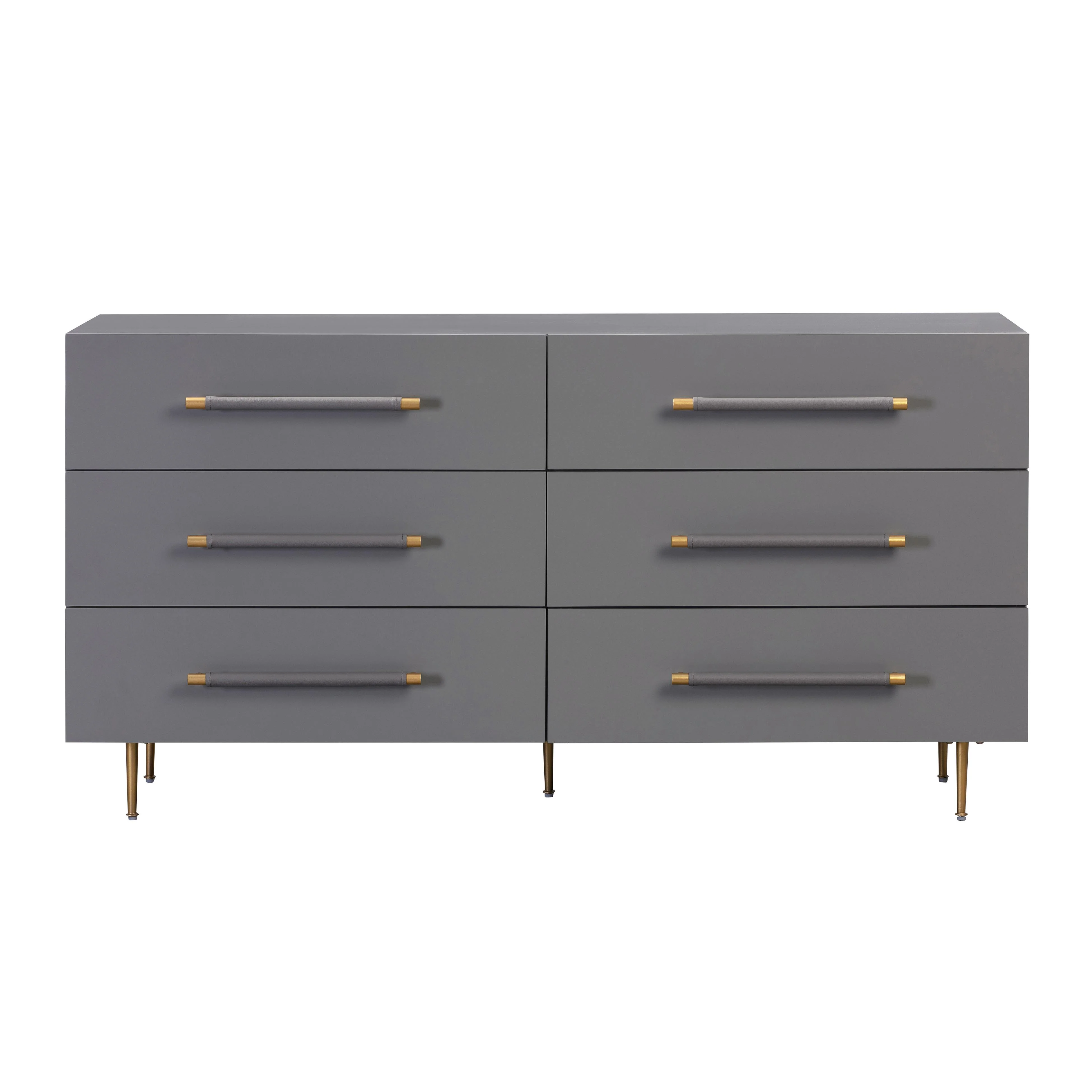 Trident 62" 6-Drawer Dresser - Image 4