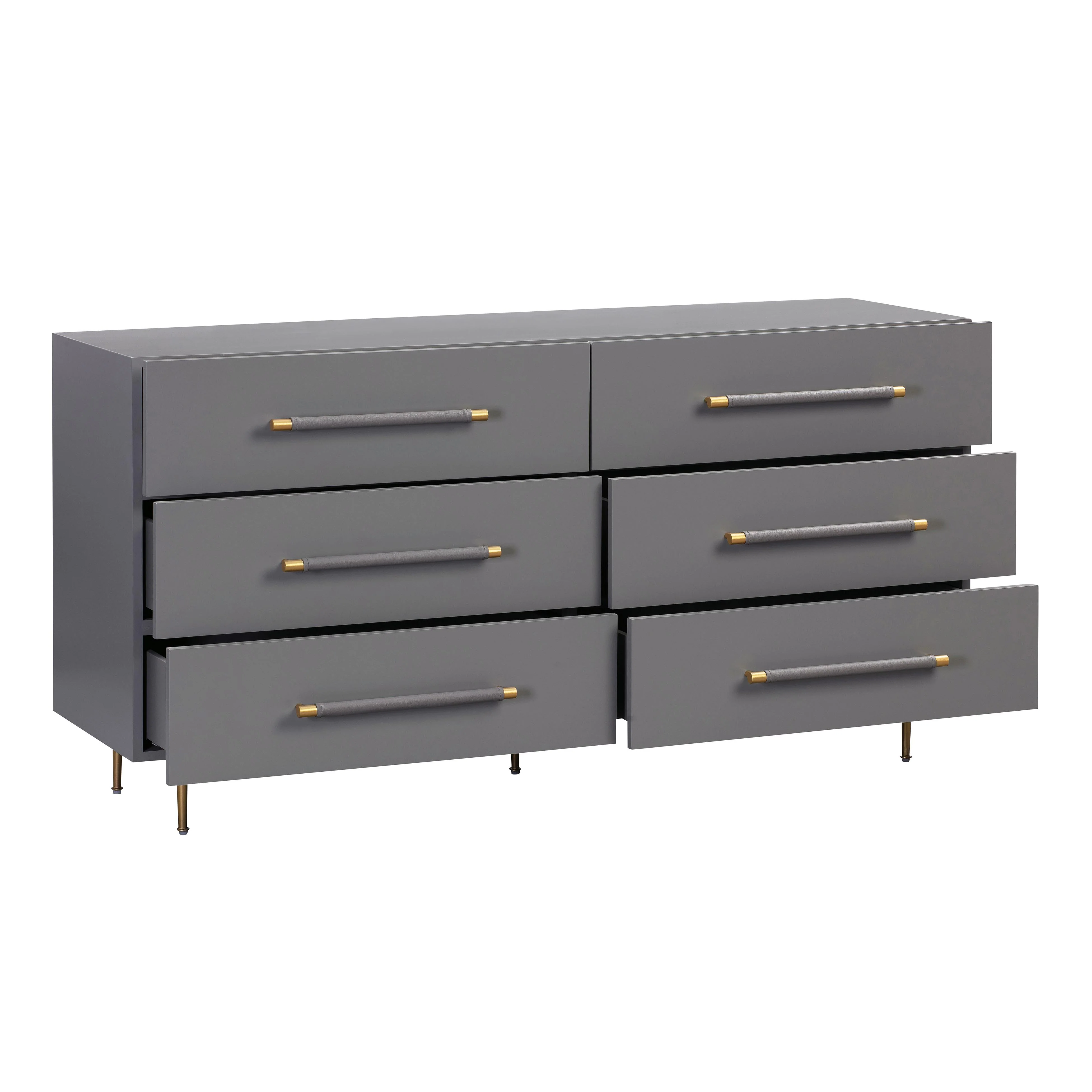 Trident 62" 6-Drawer Dresser - Image 5