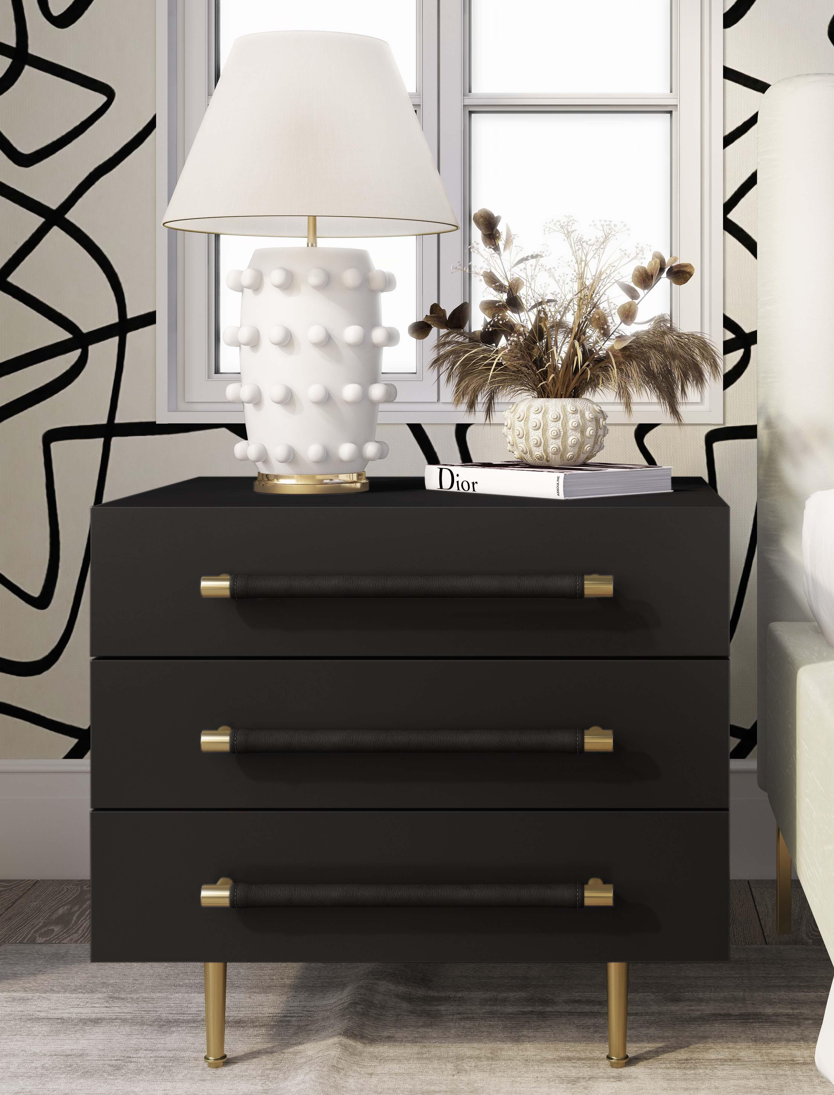 Trident 28" 3-Drawer Nightstand - Image 12
