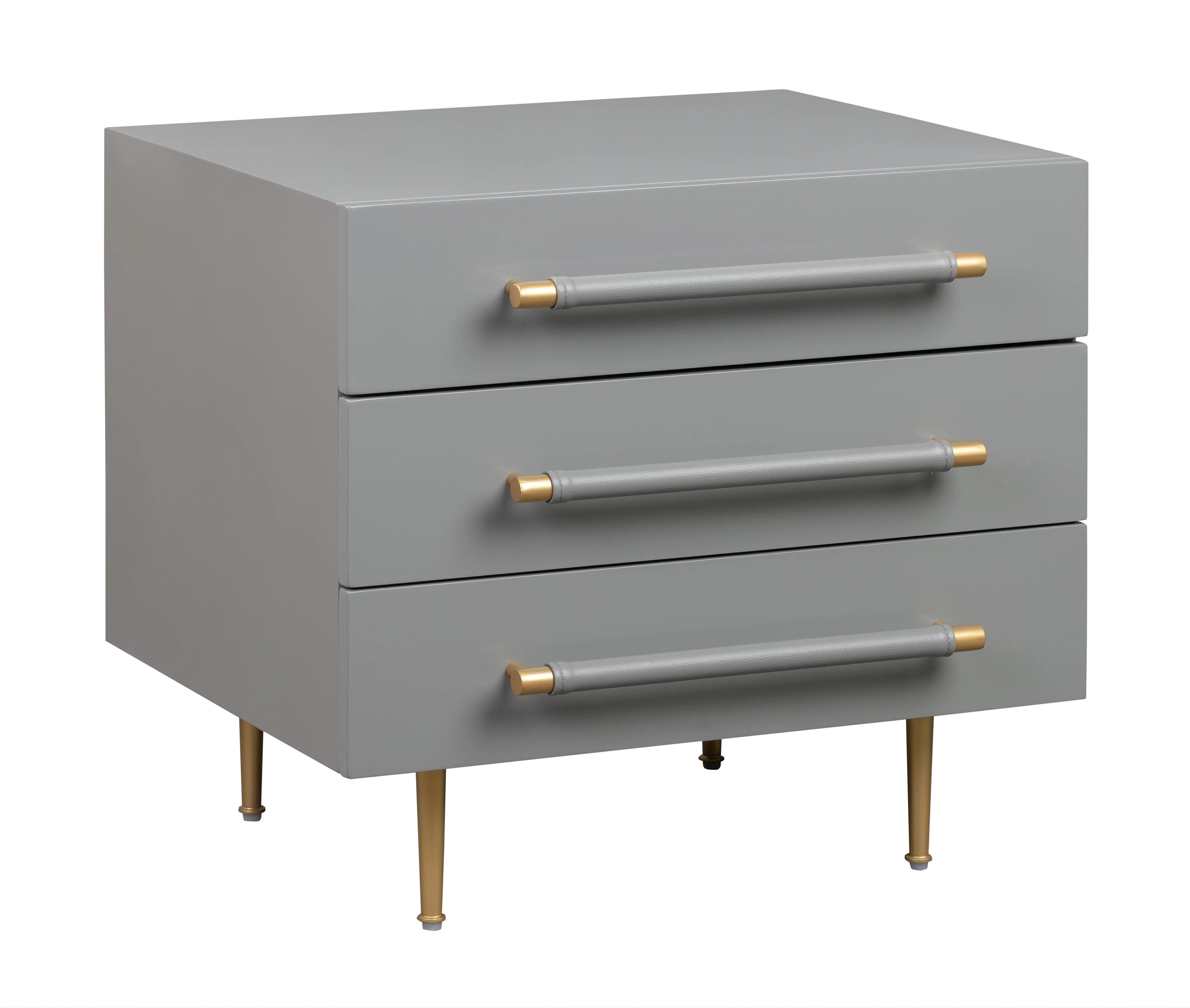 Trident 28" 3-Drawer Nightstand - Image 4