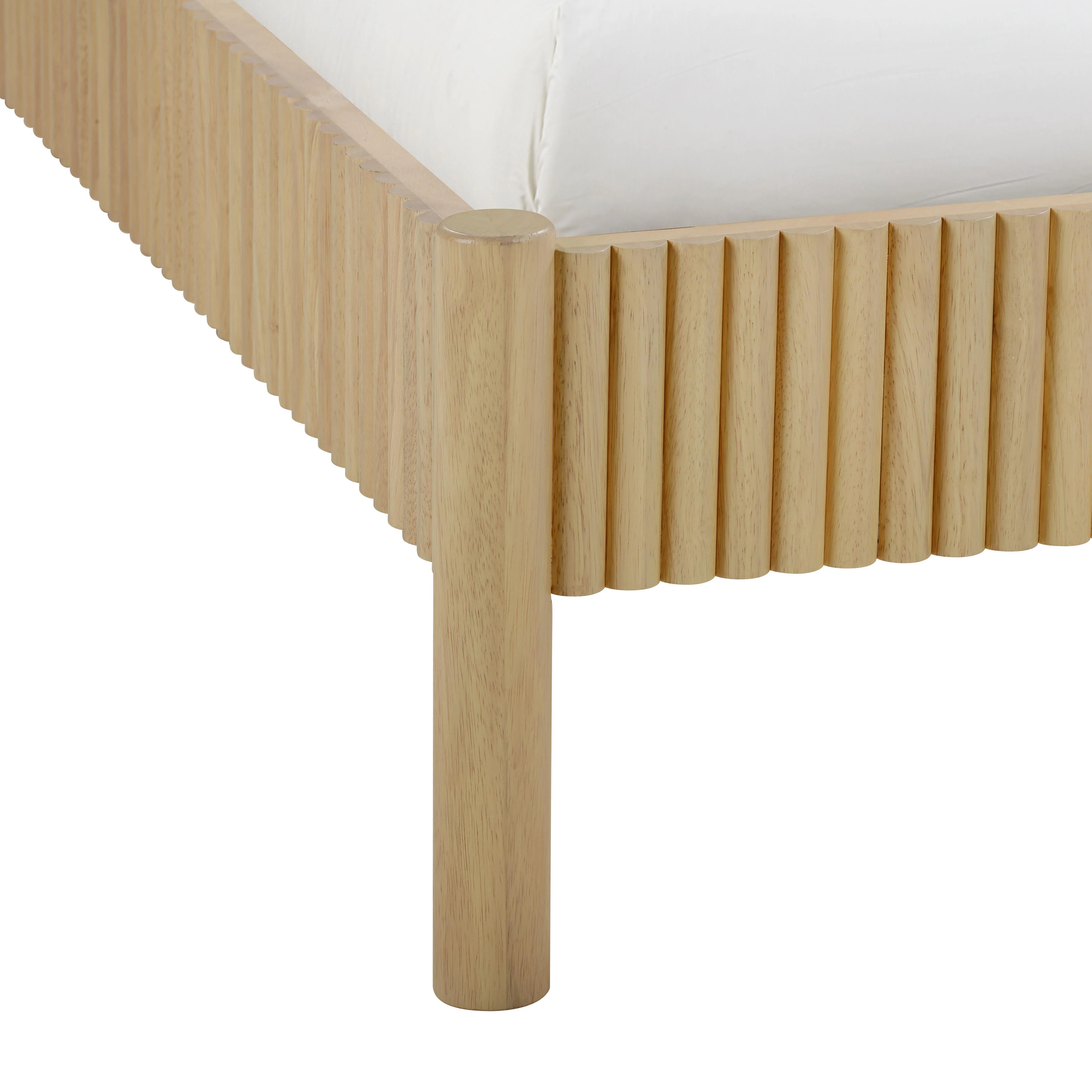 Tyla Natural Wood Bed - Image 13