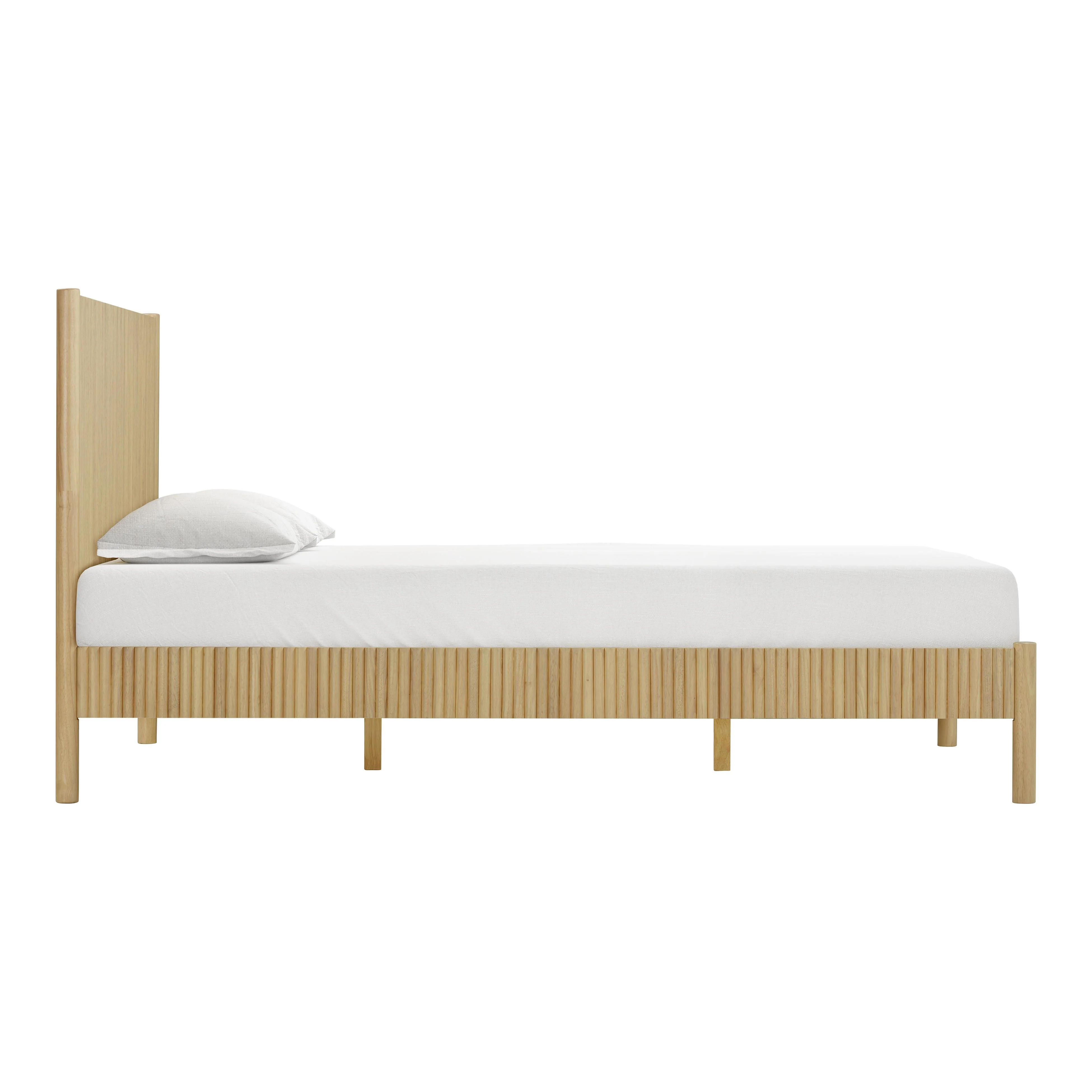 Tyla Natural Wood Bed - Image 3