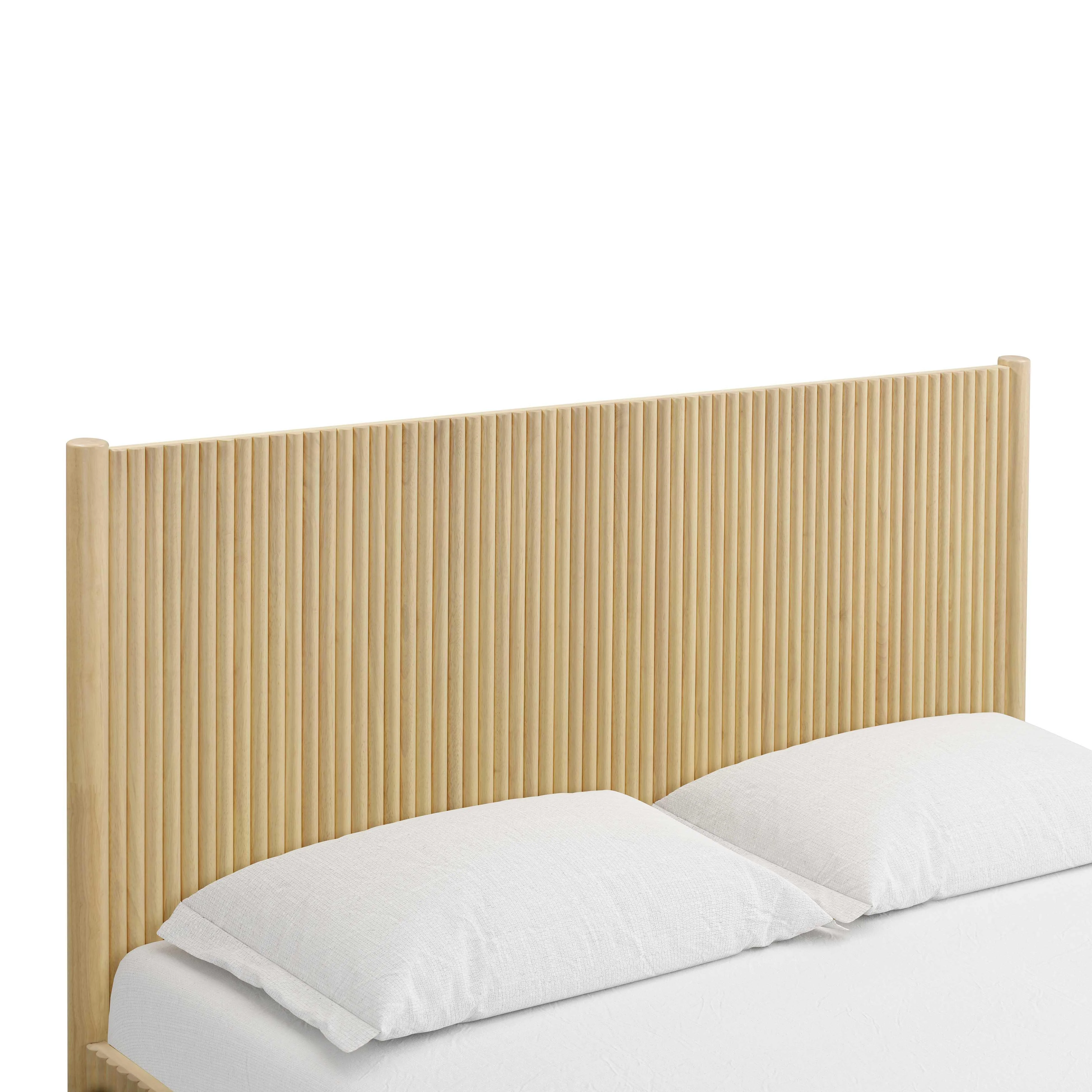 Tyla Natural Wood Bed - Image 4