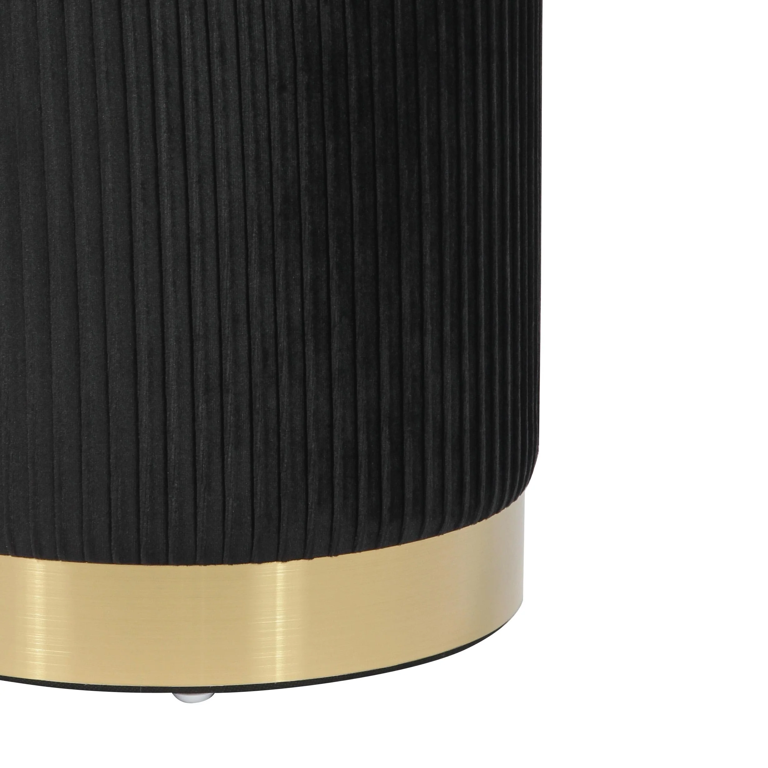 Zoe Performance Velvet Storage Ottoman - Image 13